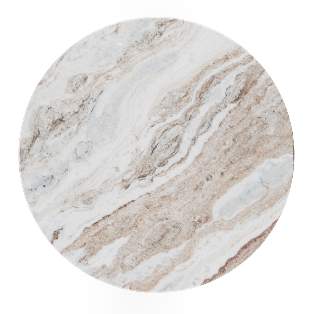 Ciro Toronto Side Table in Gold Finish