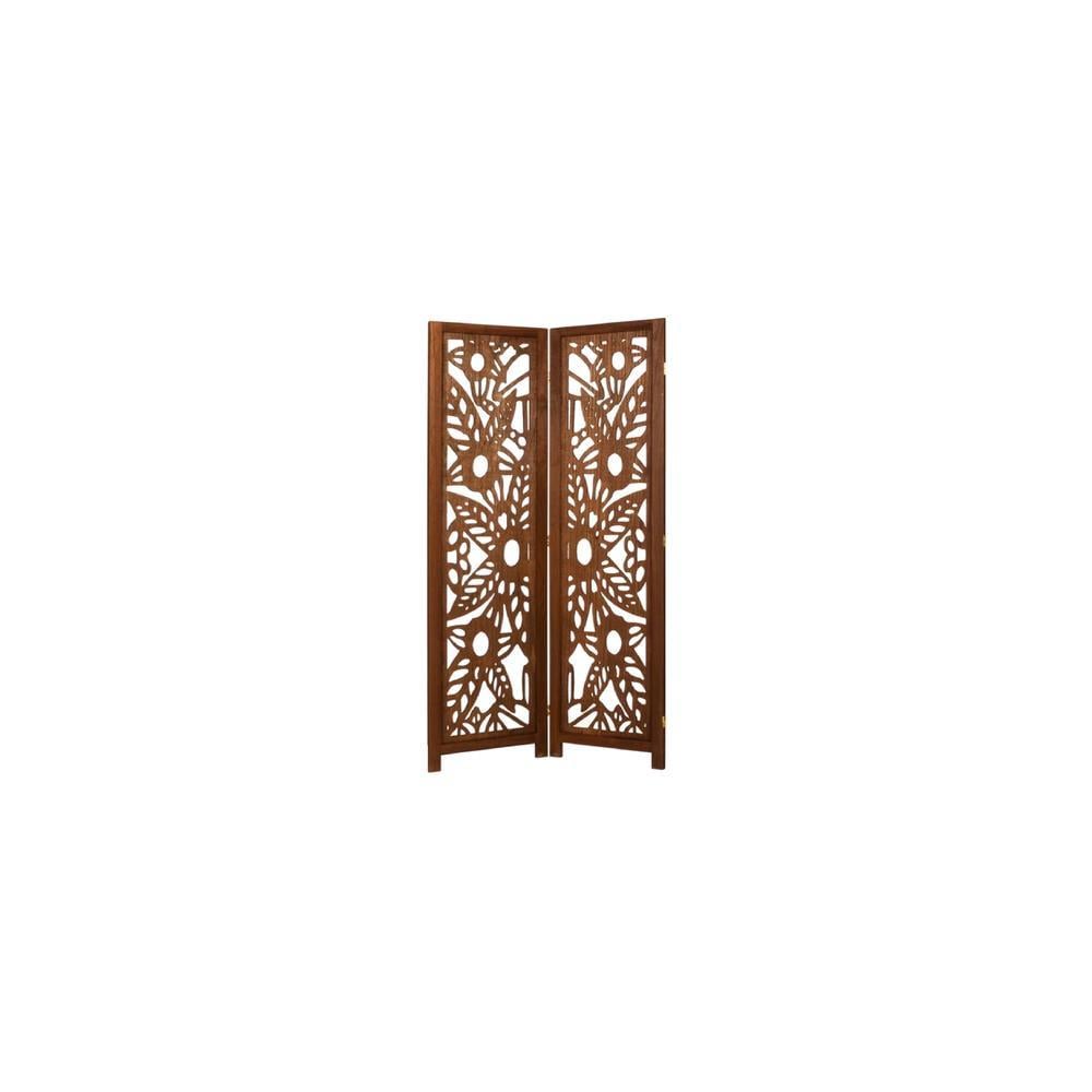 Daffie Solid Wood 4 Panel Room Divider