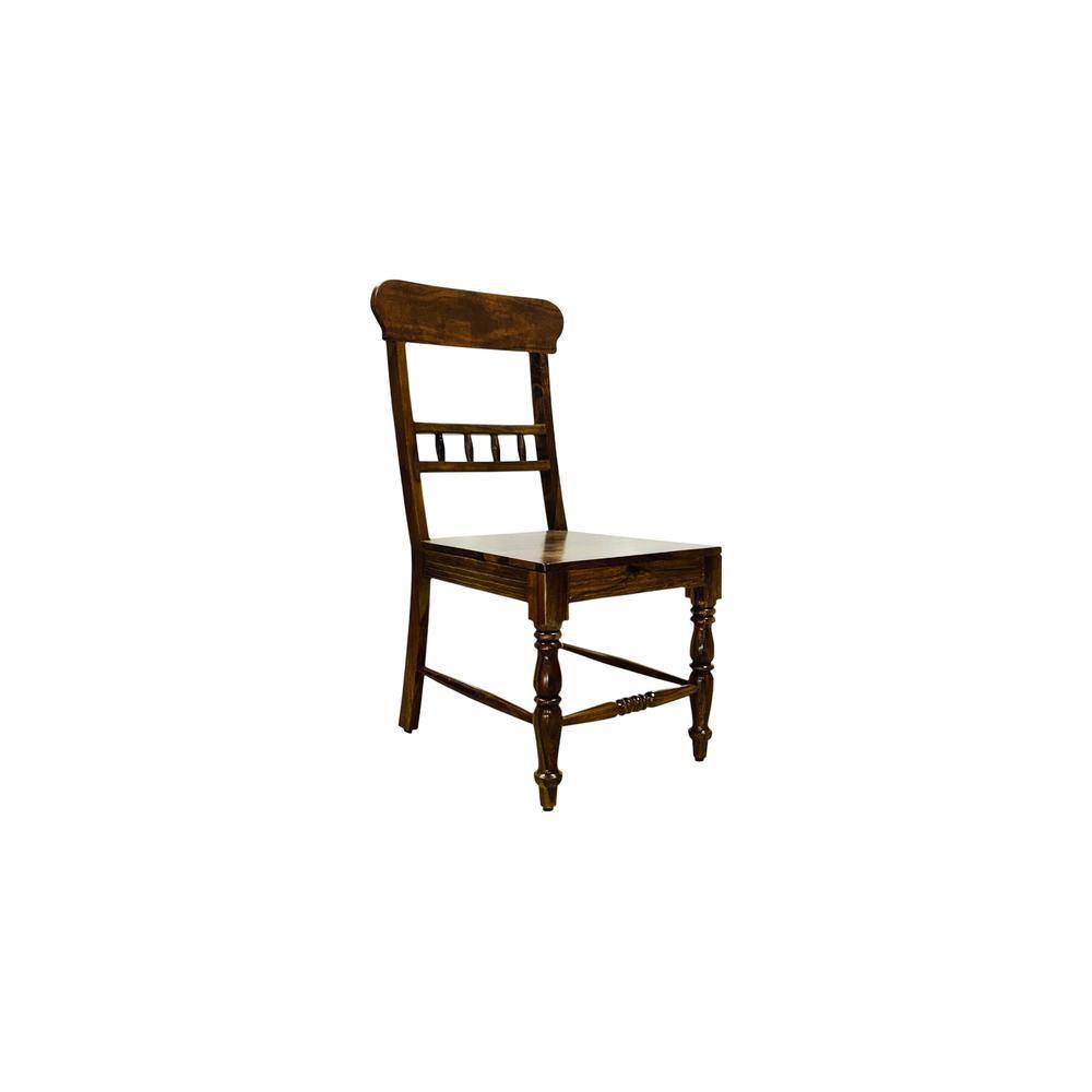lavesso solid wood  dining chair in  Provincial Teak