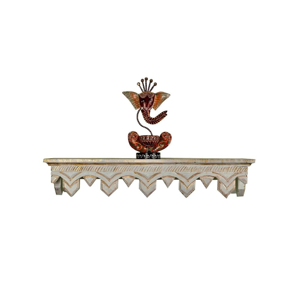 Grover Solid Wood Wall Shelf