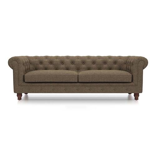 Winchester Essential 3 Seater Fabric Sofa in Dune Colour