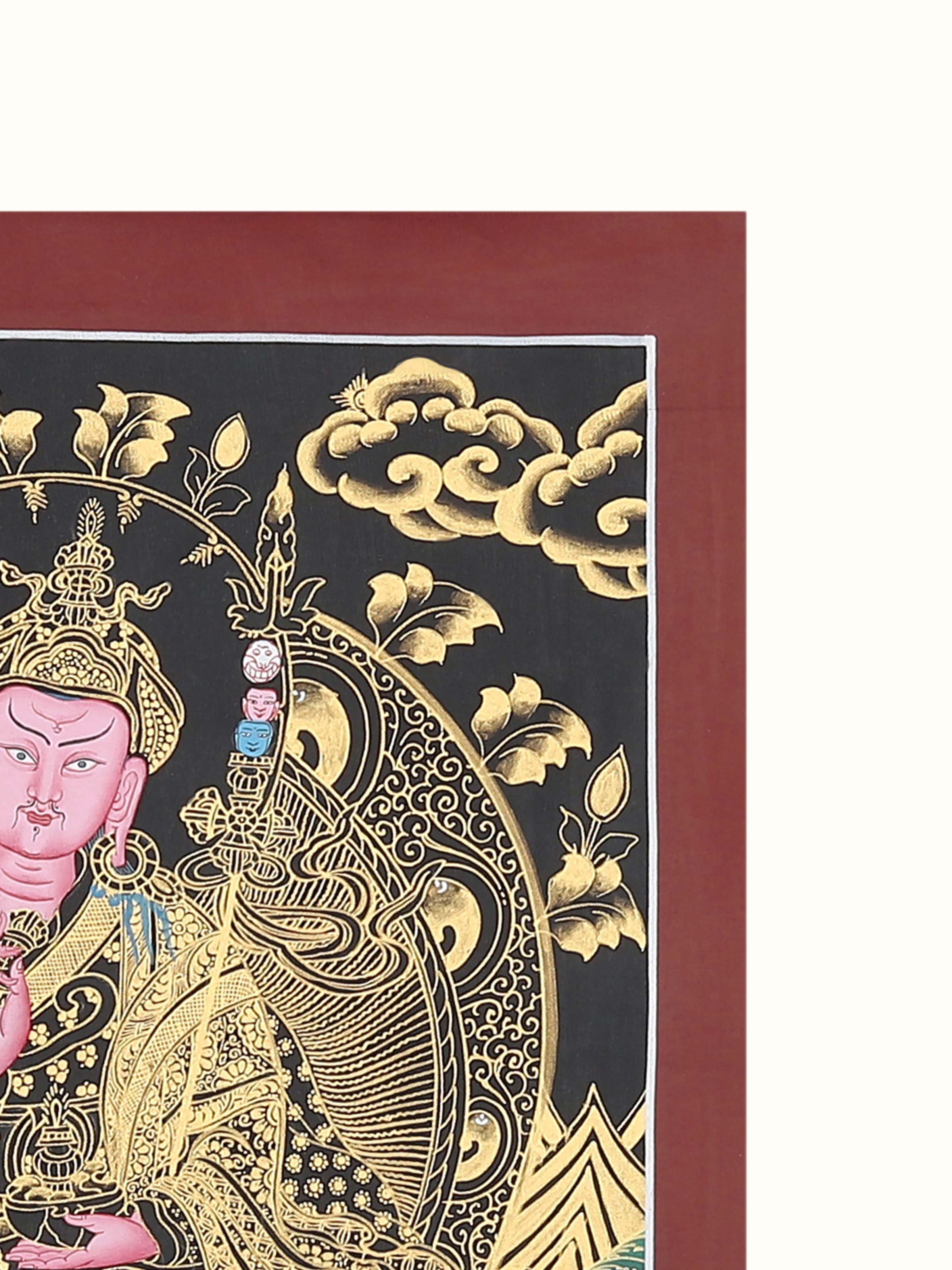 Guru Rinpoche Thangka Painting
