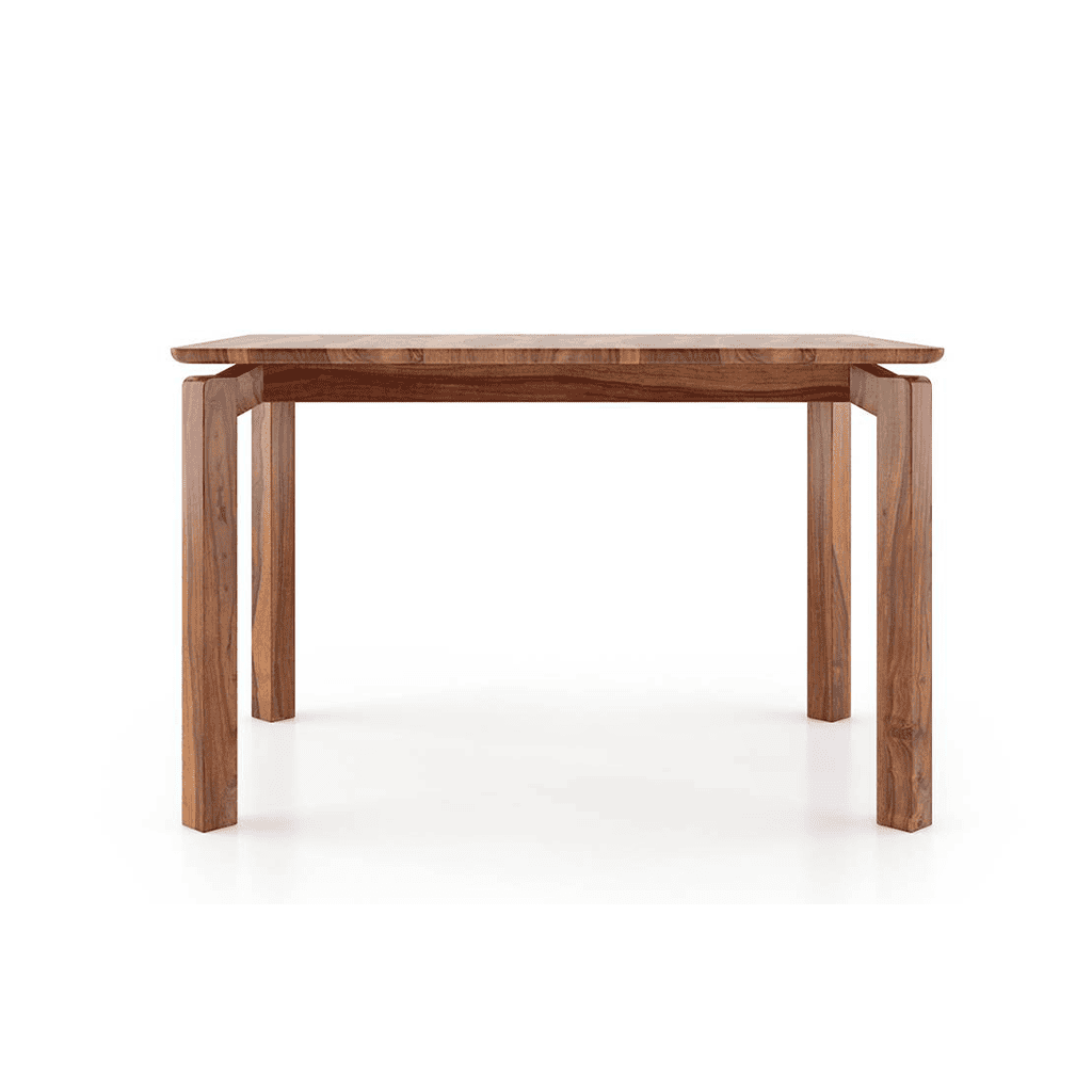 Catria 4 Seater Dining Table In Teak Finish