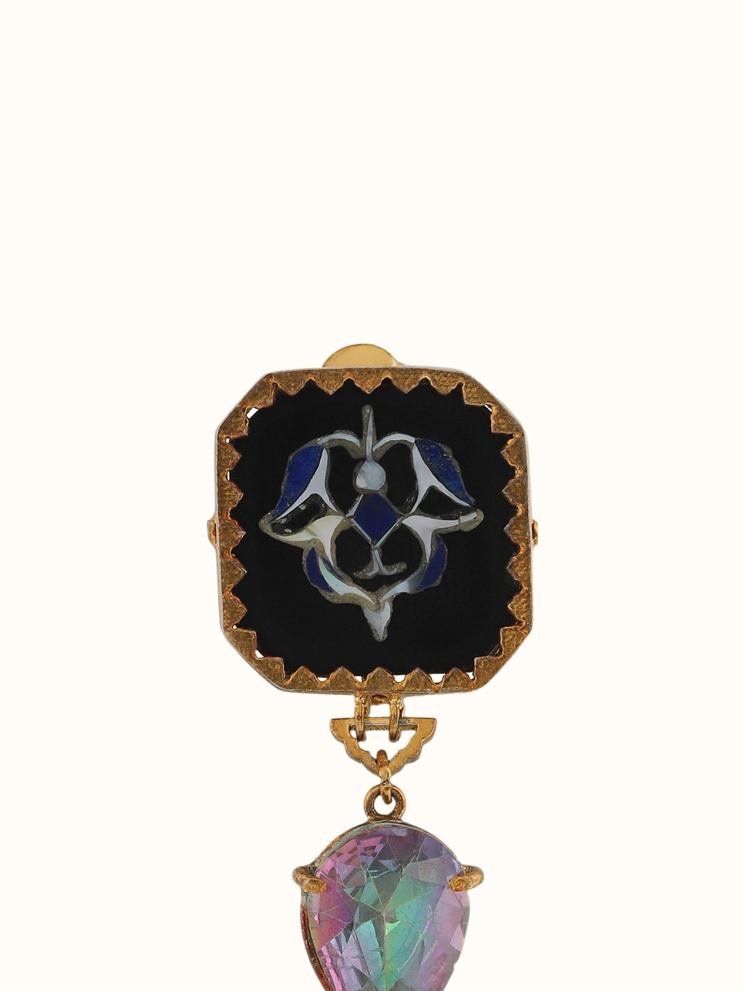 Parchinkari Silver Drop Earrings