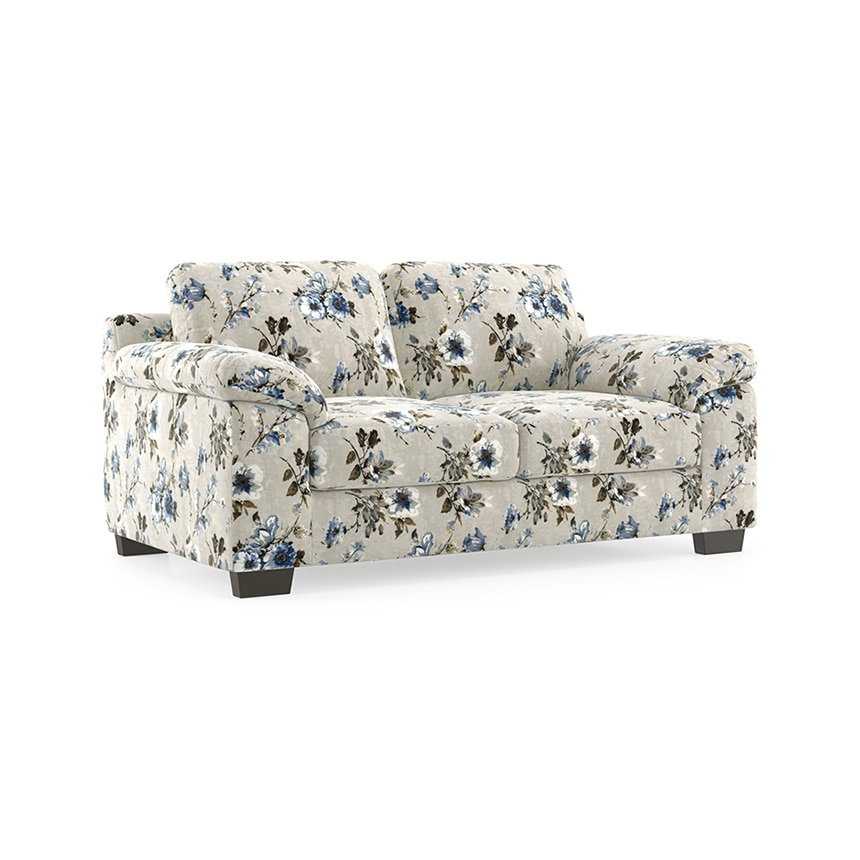 Esquel Luxe 2 Seater Fabric Sofa in Adrian Velvet Colour