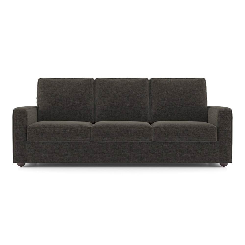 Apollo Compact Sofa Set (Colour : Smoke Grey, Cushion : Hard, Back Type : High Back, Seater : 3+2+1)