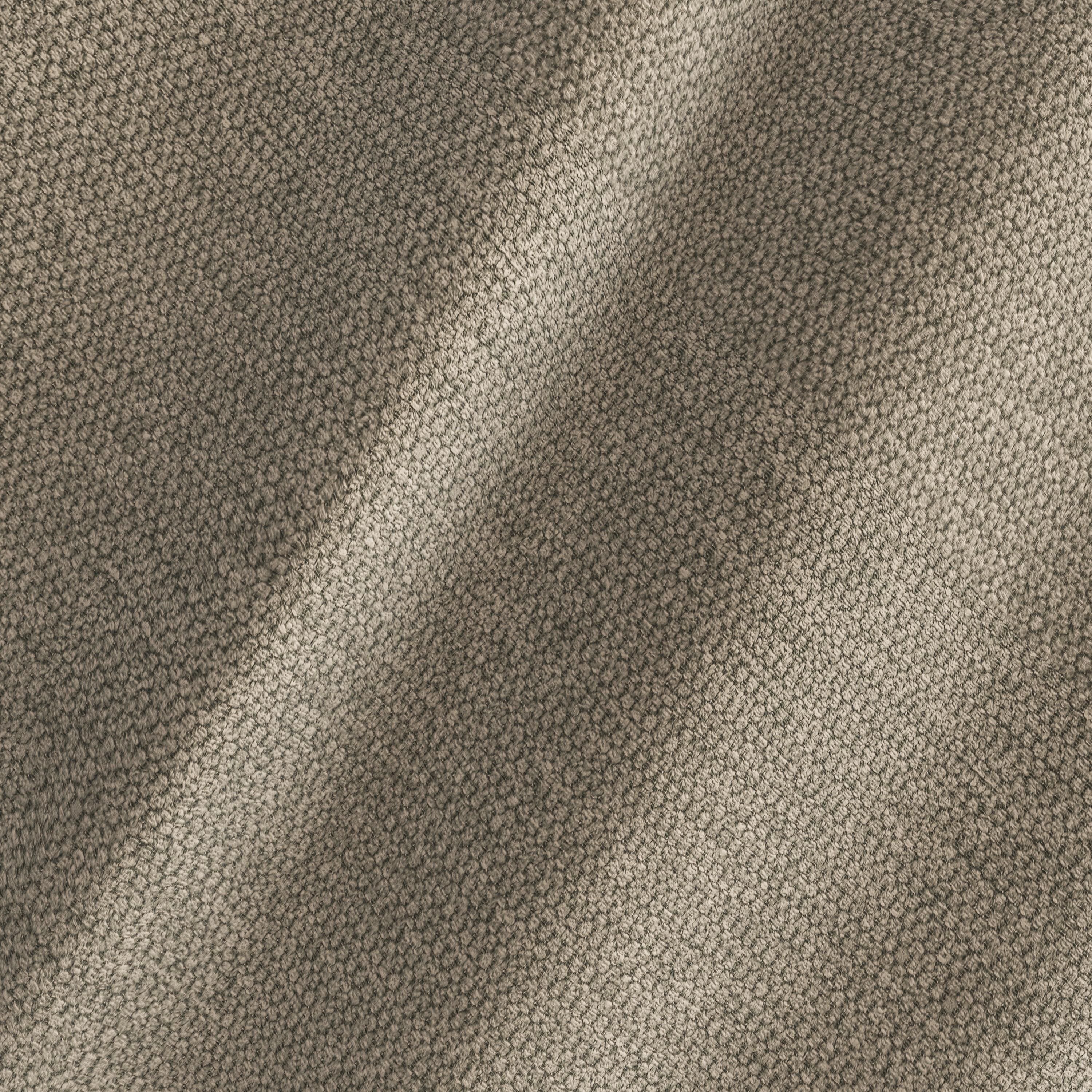 Emila 1 Seater Fabric Sofa In Fossil Weave Colour