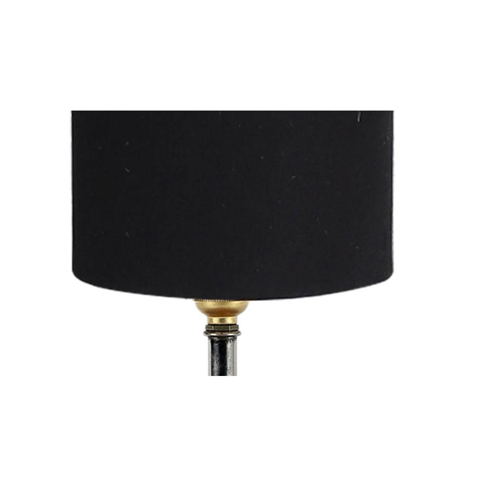 Kylie Wood Table lamp with Black cotton Shade