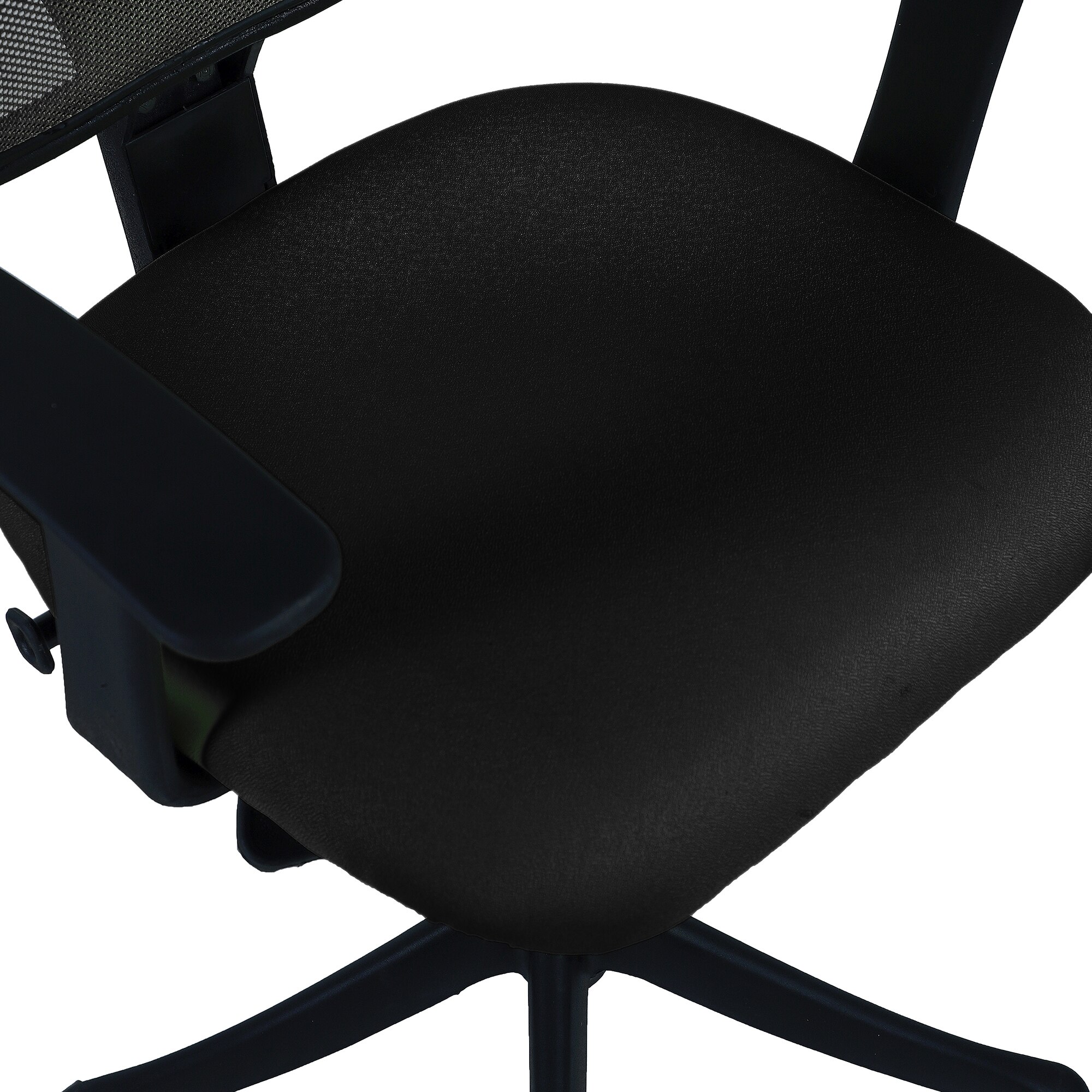 Jaazza Low Back Ergonomic Chair in Black Colour
