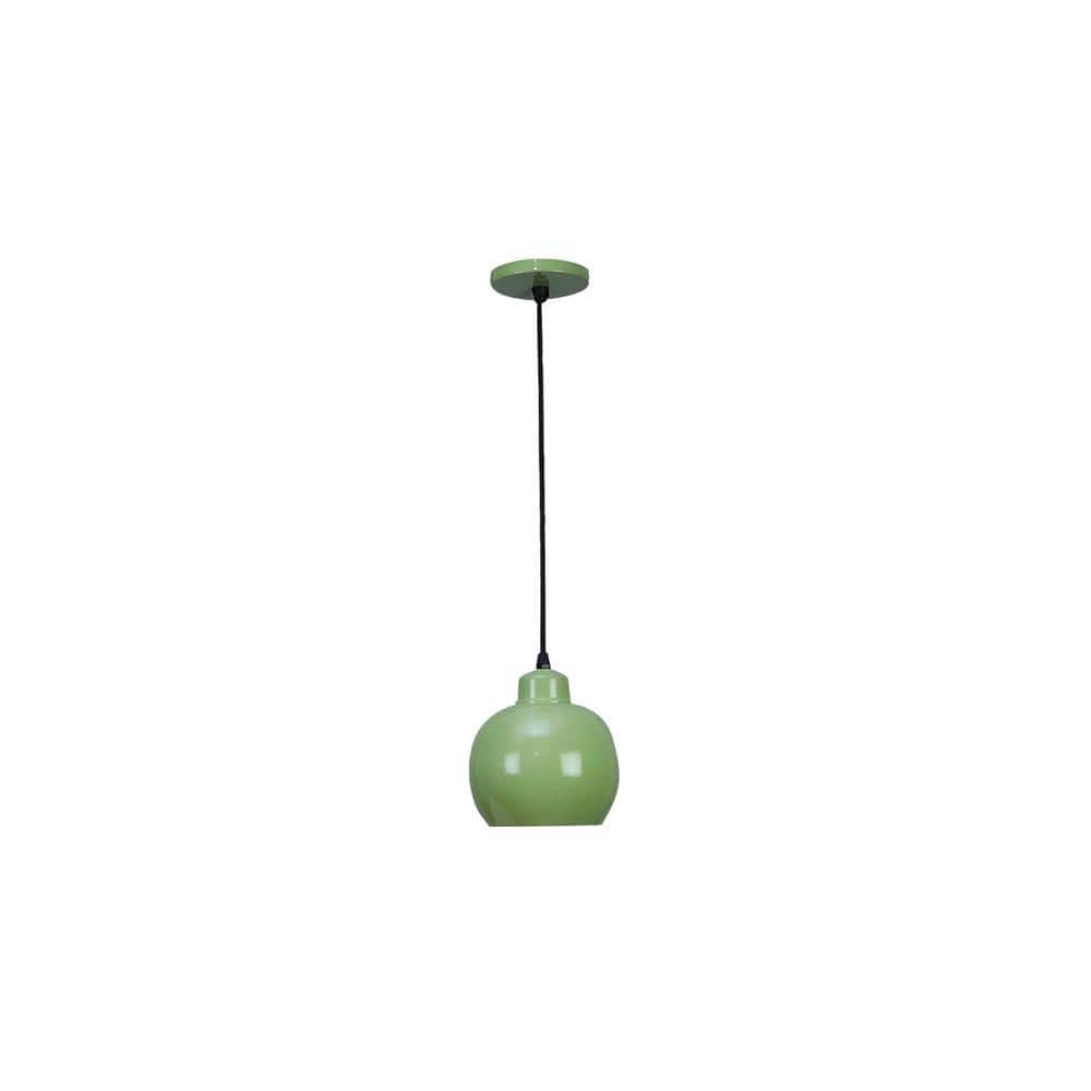 Muuto Green Metal Hanging Light