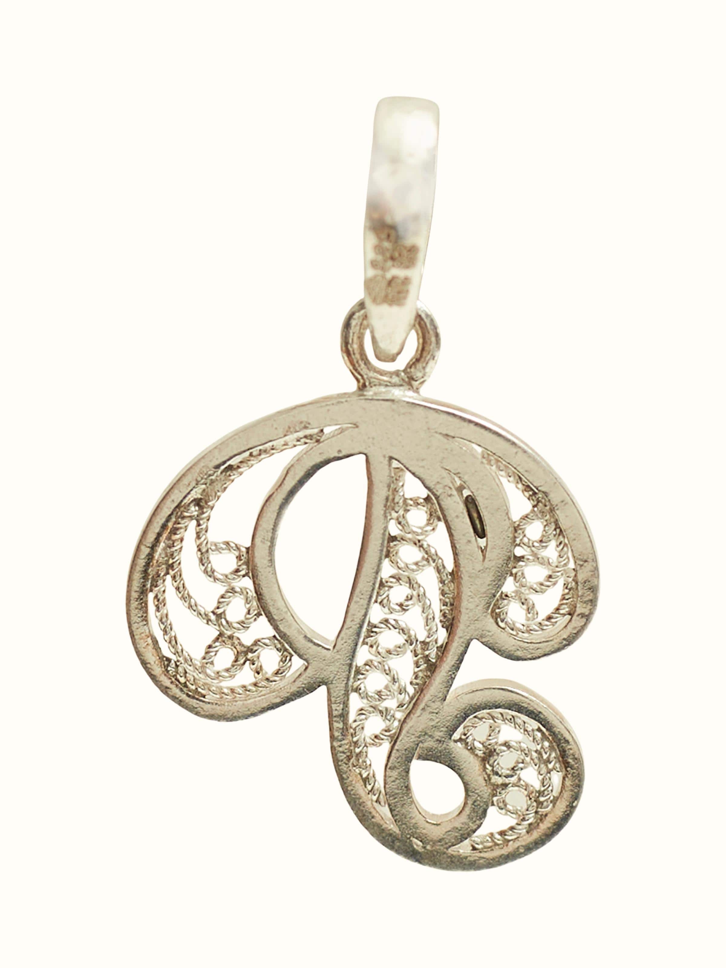 Silver Filigree-Odisha Silver Pendant