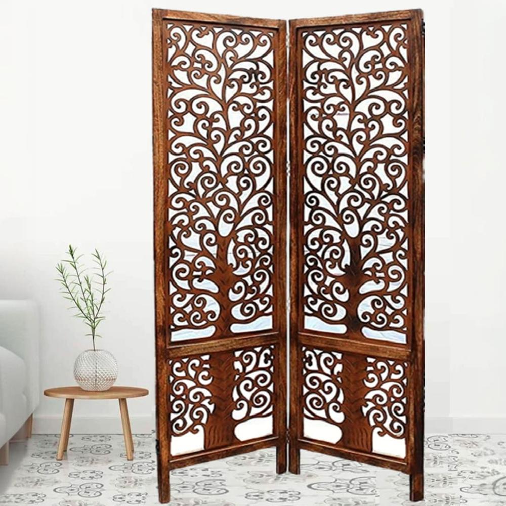Betsy Solid Wood 4 Panel Room Divider