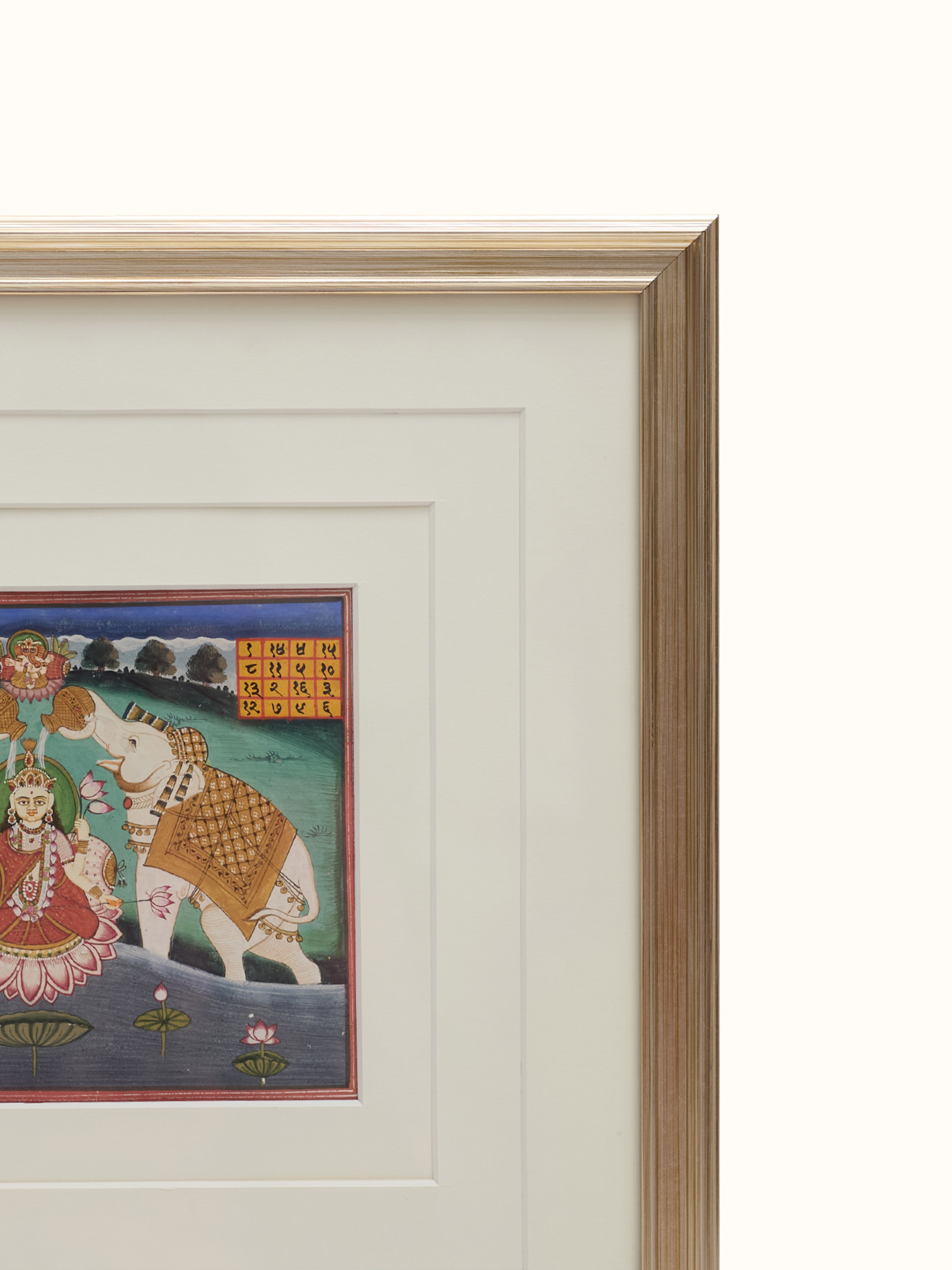 Laxmi Ji Miniature Painting