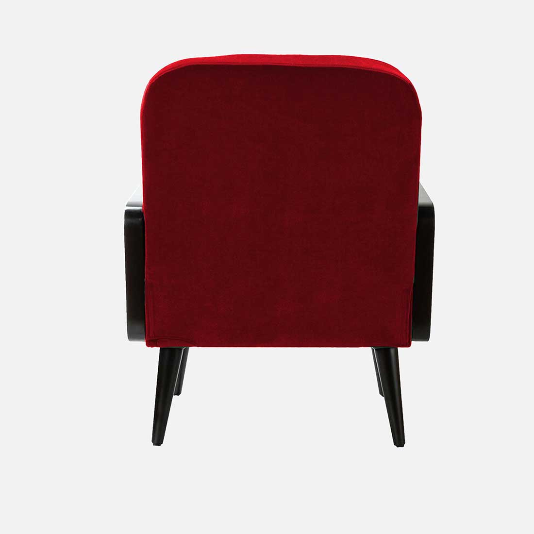 Haden Ratan Accent Chair in Maroon Colour
