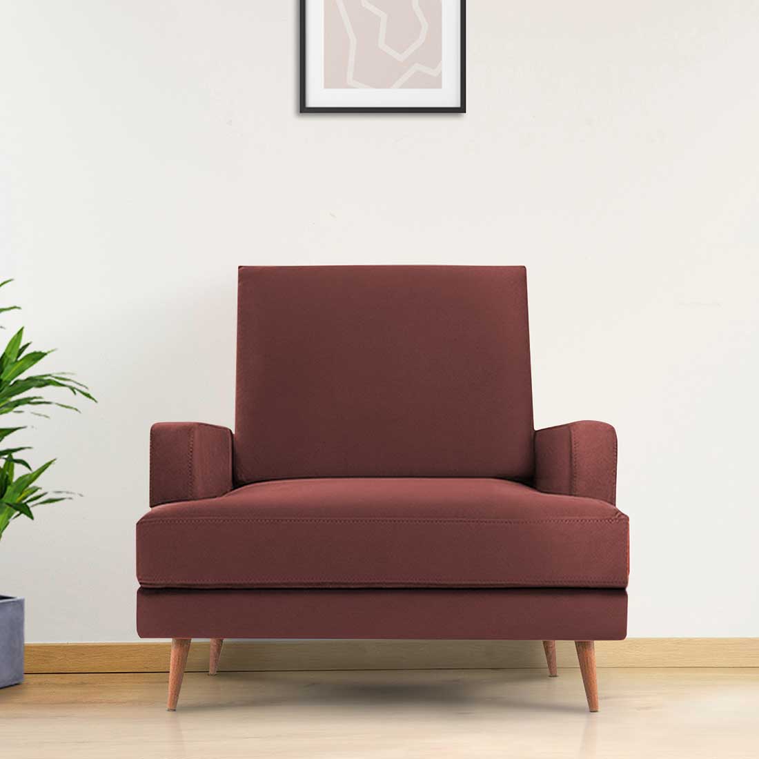 Alife Fabric Sofa (Pink)