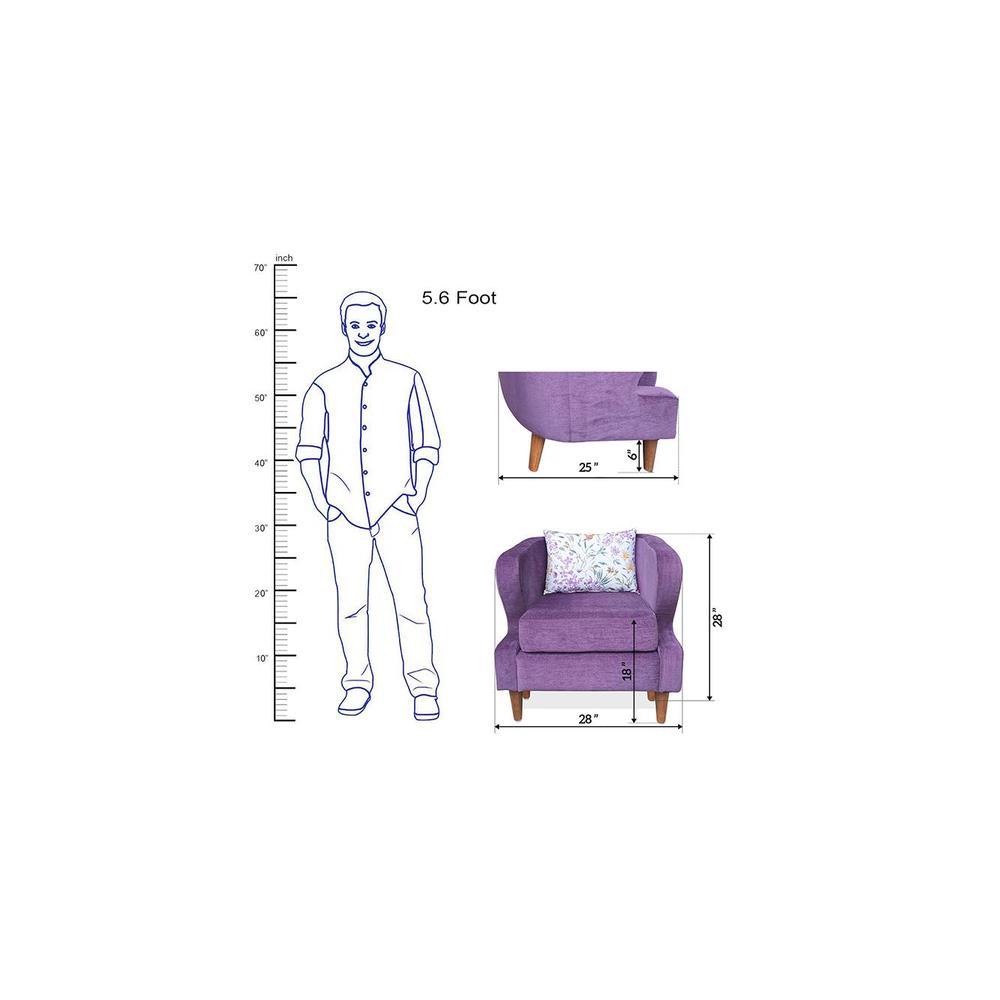 Atlantic Lounge Chair - Purple
