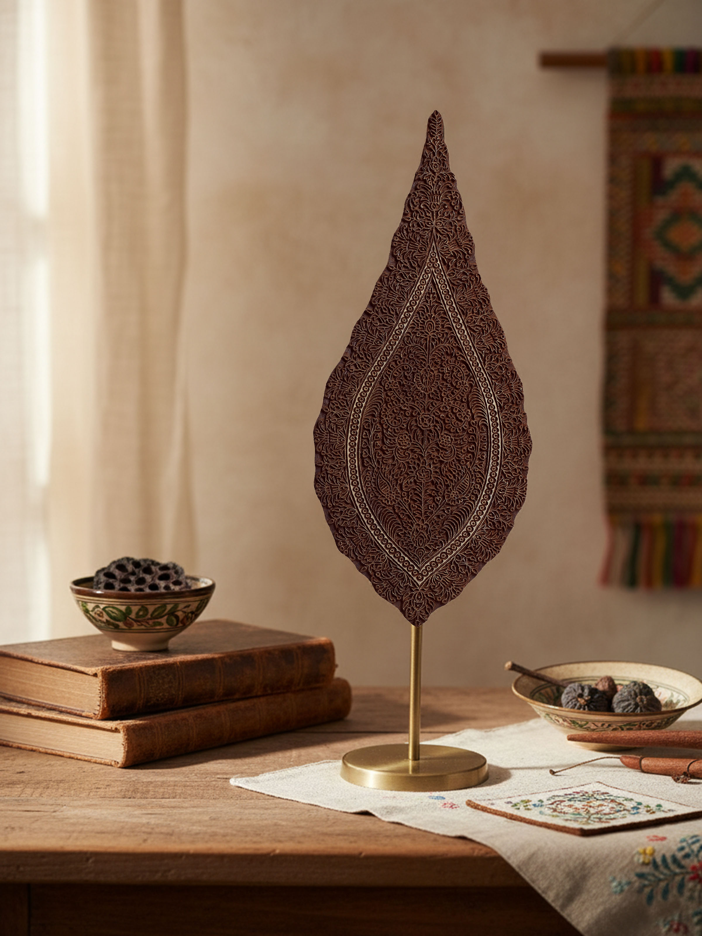 Sheesham Wood Carved