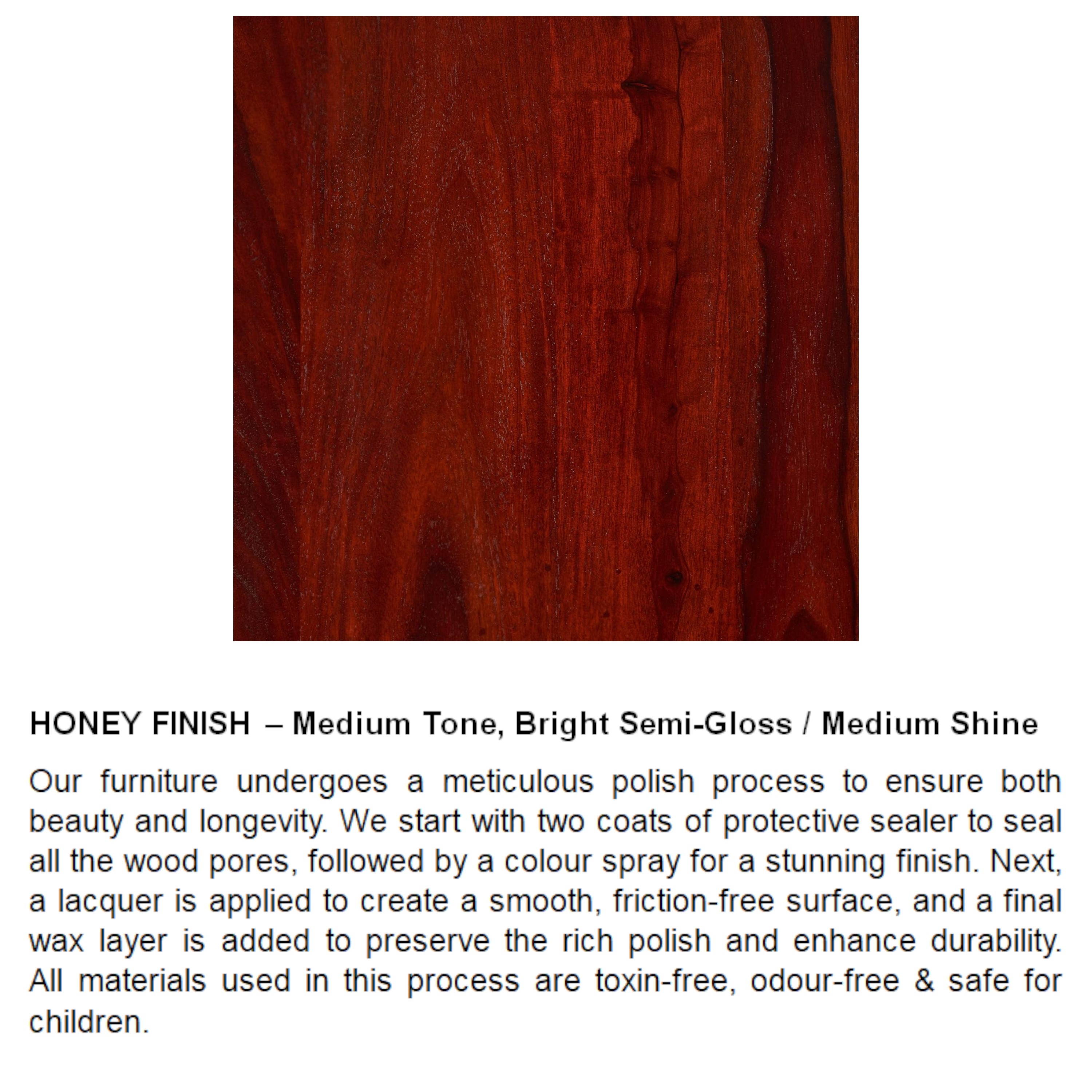 Amroha Sheesham Wood Study Computer Table In Honey Finish