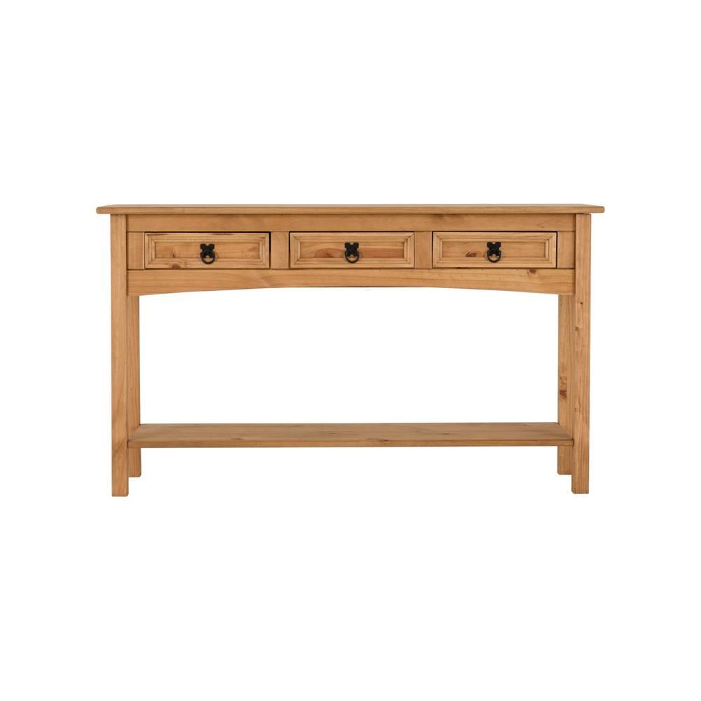 Leto Solid Wood Console Table