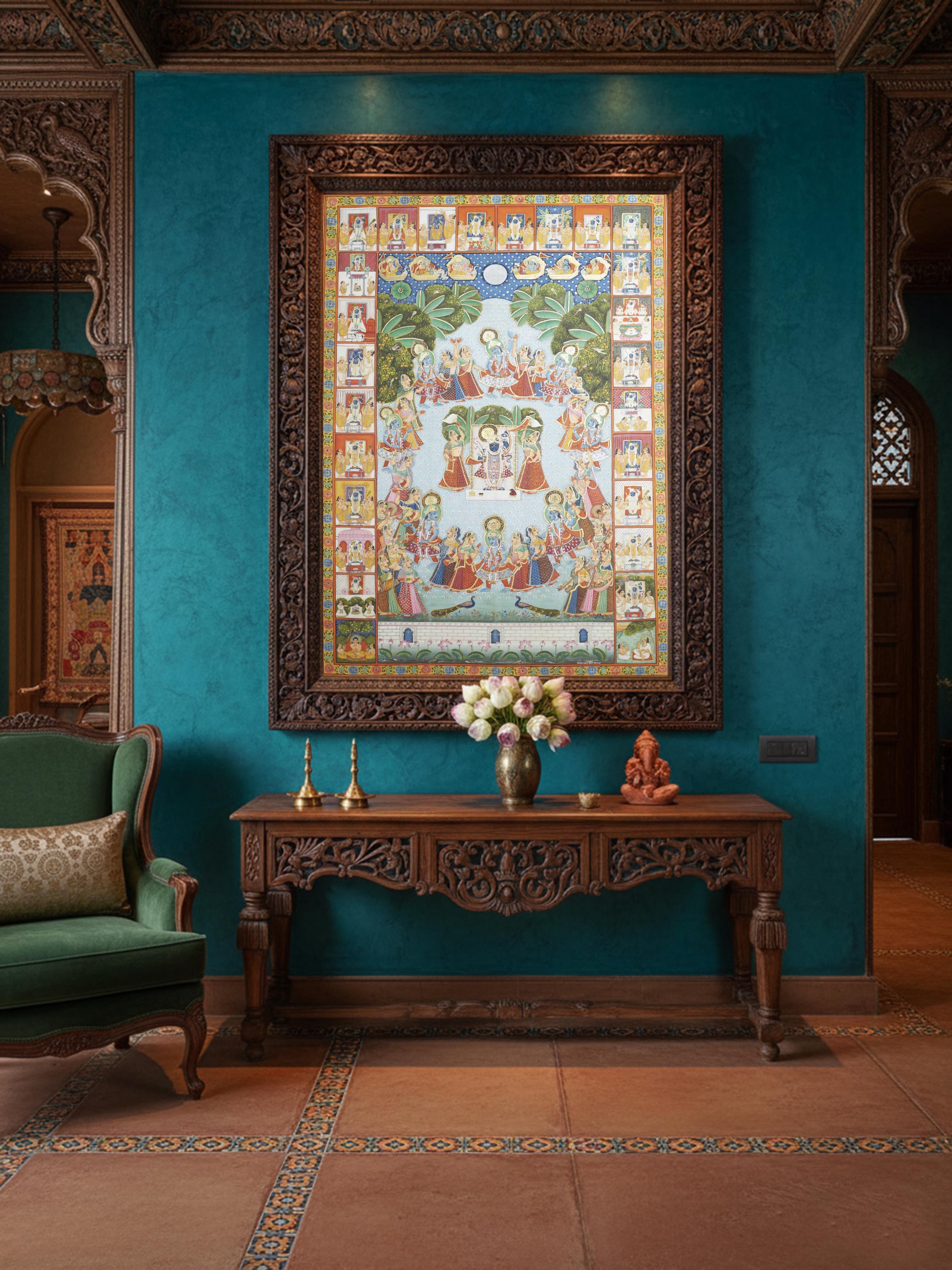 Raas Leela Pichwai Painting