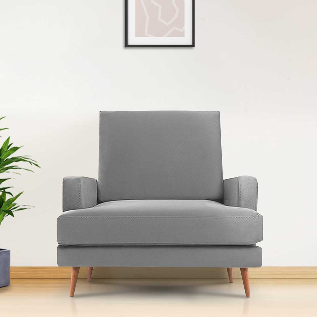 Alife Fabric Sofa (Grey)