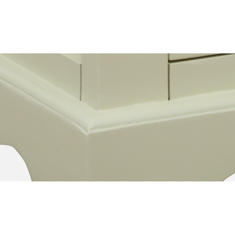 Solid Wood Book Shelf In Tulip Finish