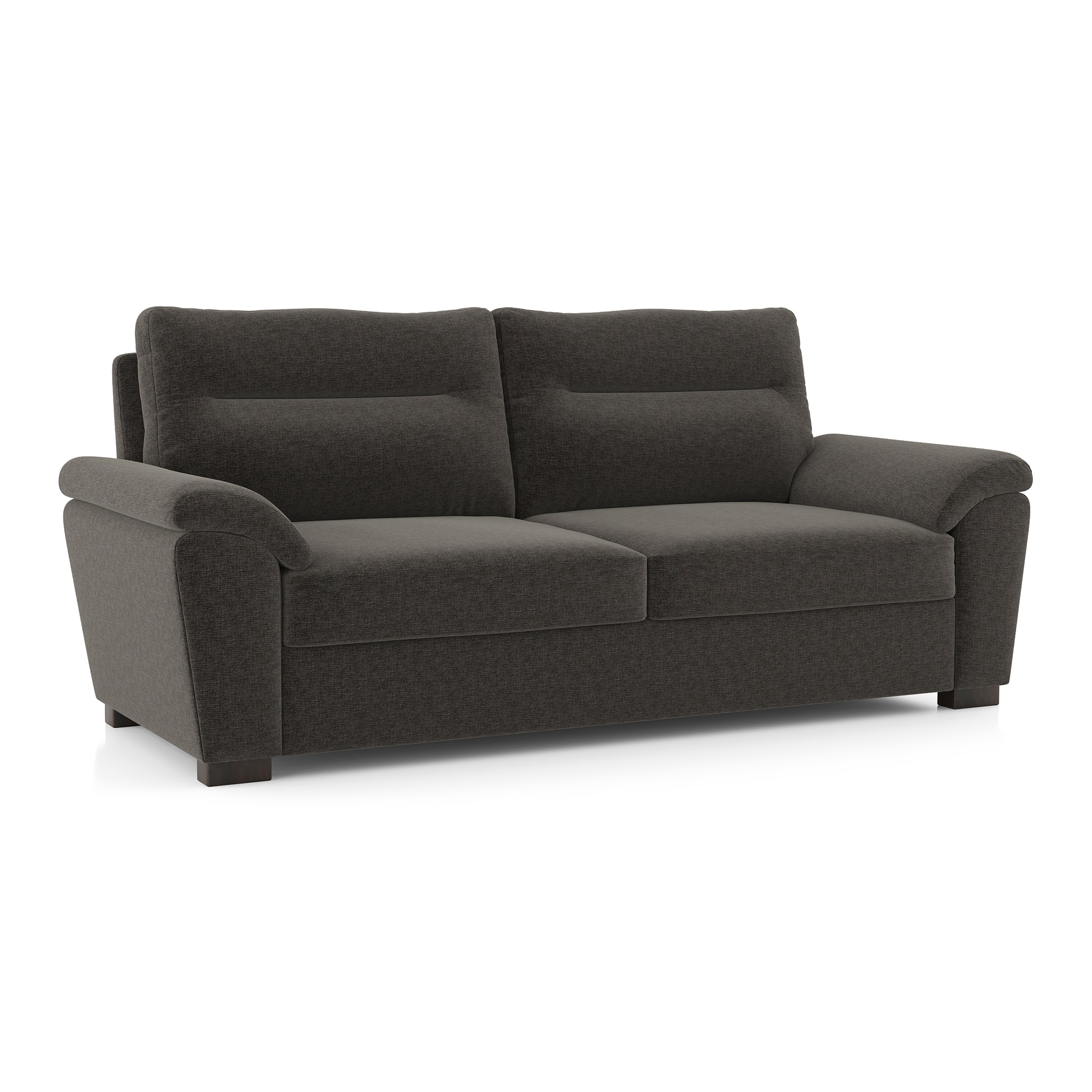 Adelaide Premium 3 Seater Fabric Sofa in Smoke Colour