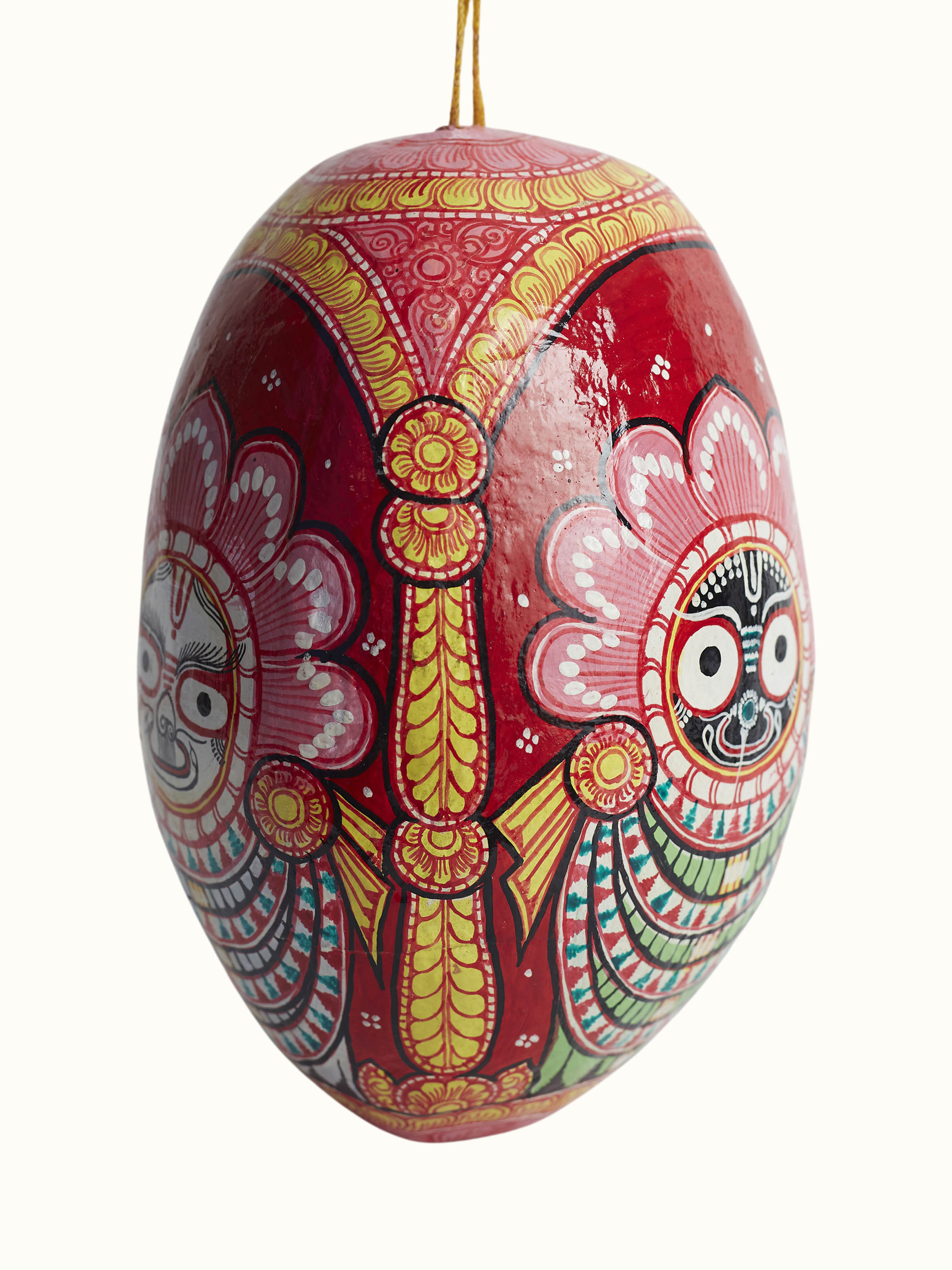 Pattachitra Coconut Wall Hanging