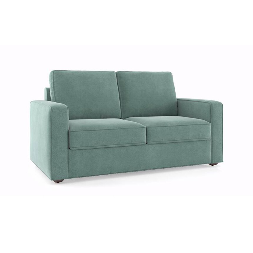Apollo Compact Sofa Set (Colour : Dusty Turquoise Velvet, Cushion : Soft, Back Type : Regular, Seater : 3+2+1)
