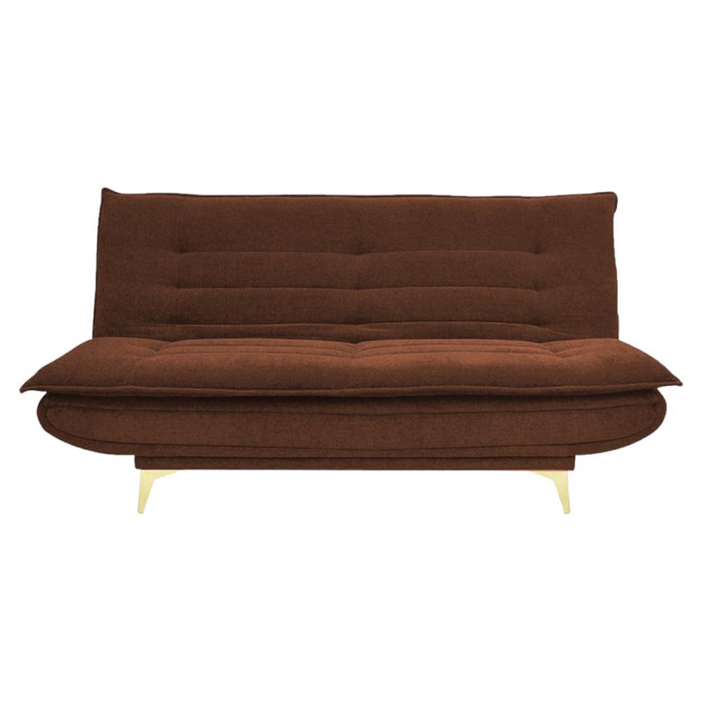 Merol 3 Seater Sofa Cum Bed In Brown Color