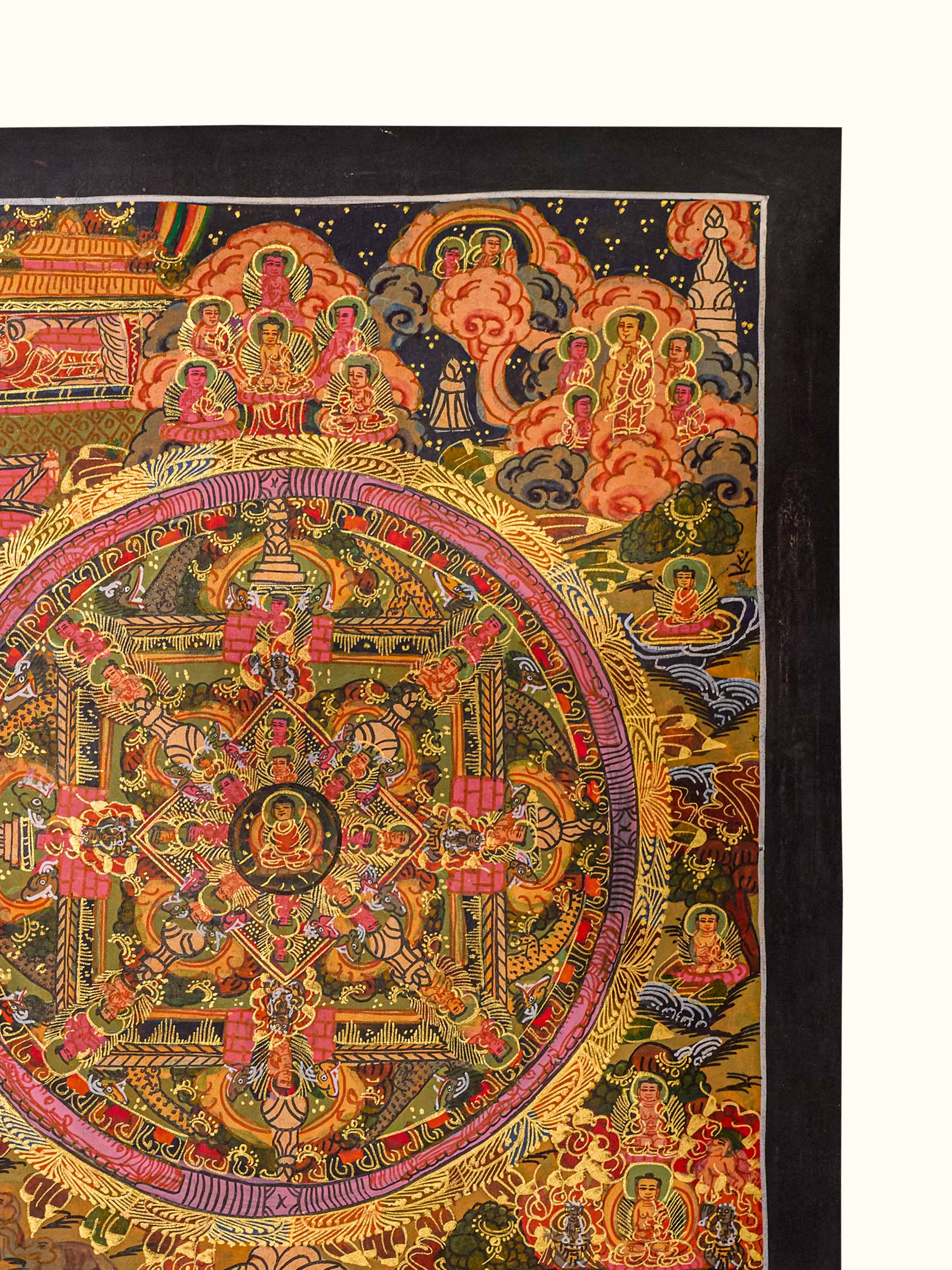 Buddha Mandala Thangka Painting