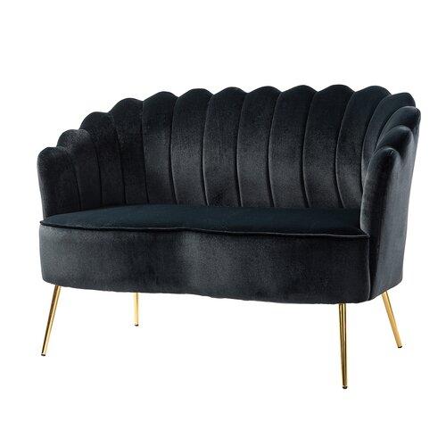 Ukraine Fabric Sofa (Black)