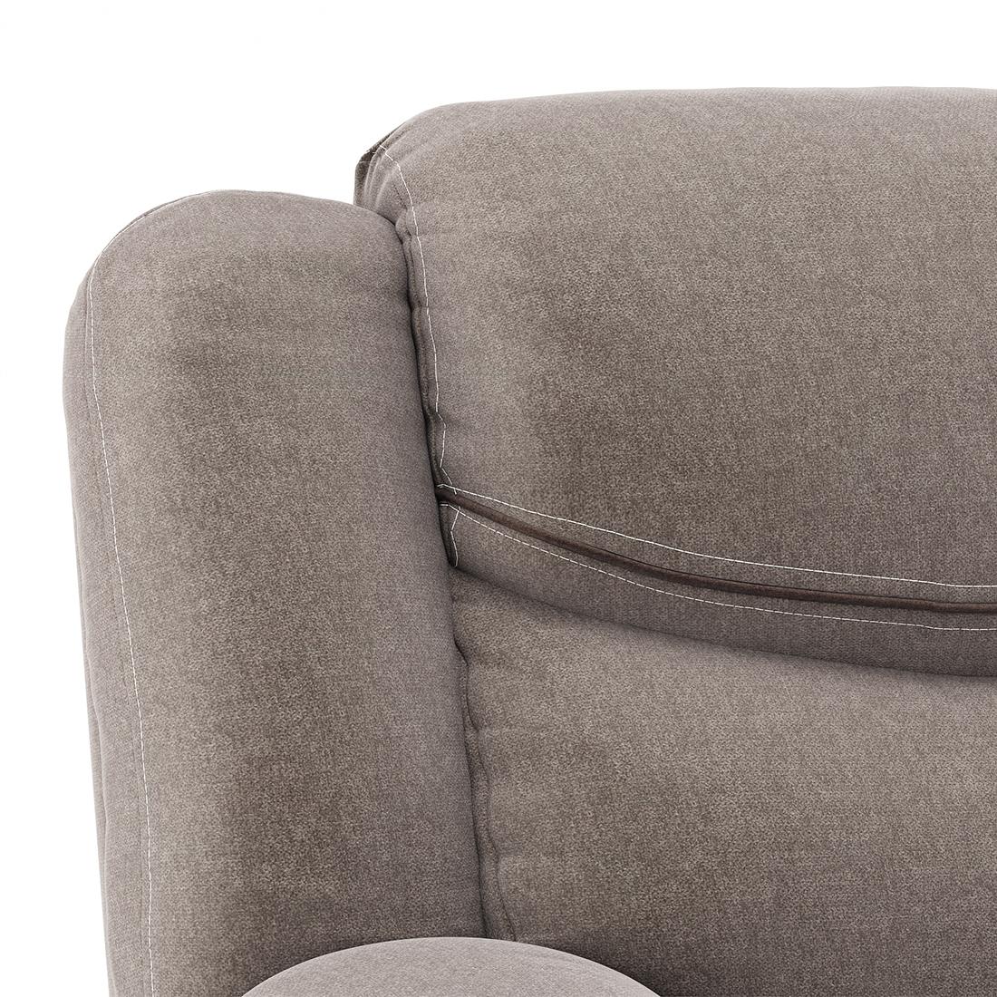 Atticus Single Seater Motorized Swivel Rock Recliner Premium Chenille Fabric