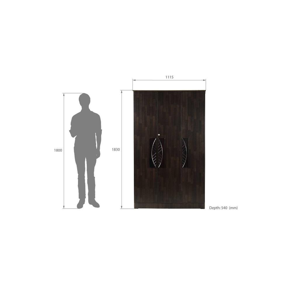 Jordan 3 door Wardrobe