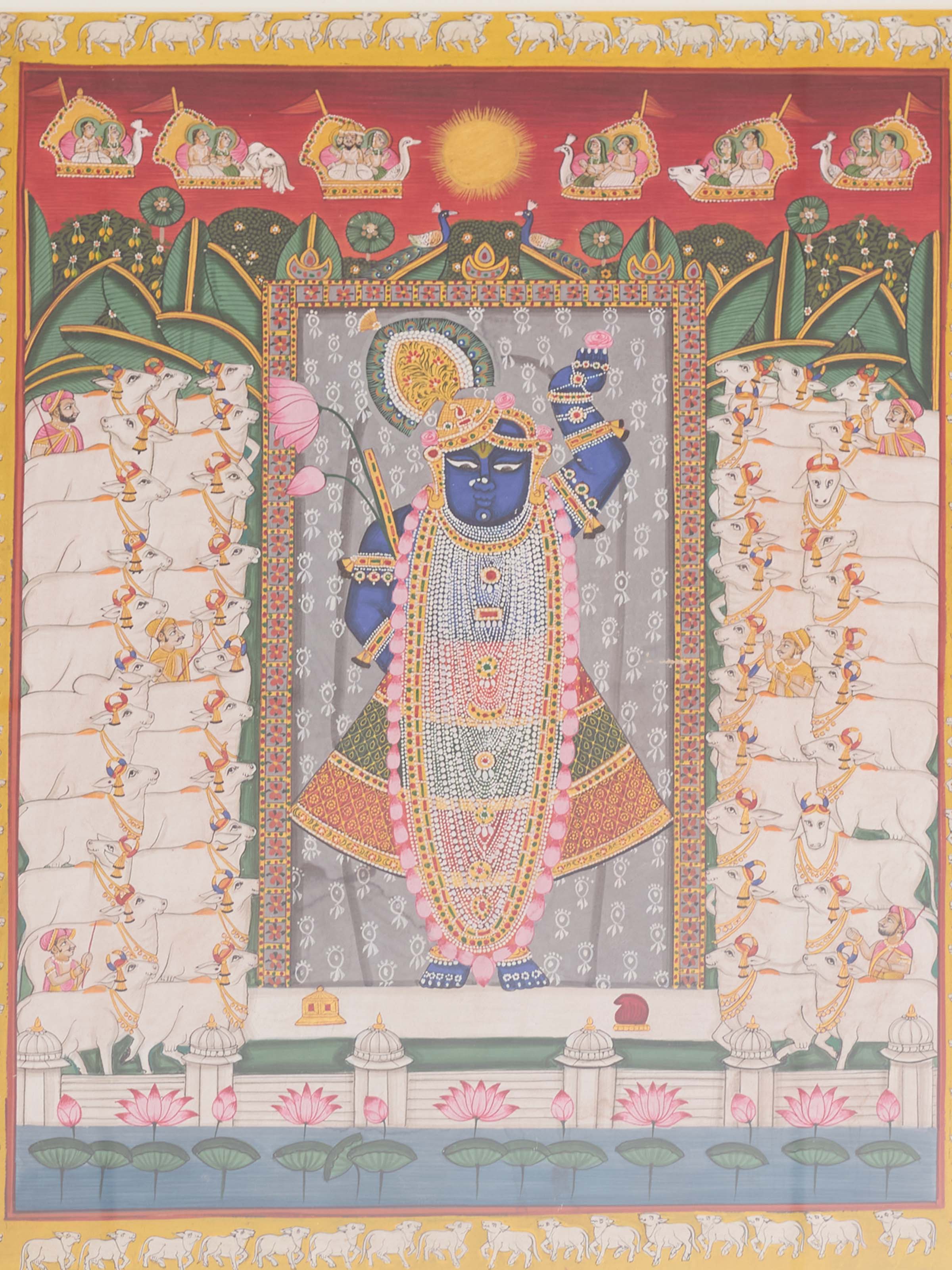 Gopasthami Pichwai Painting