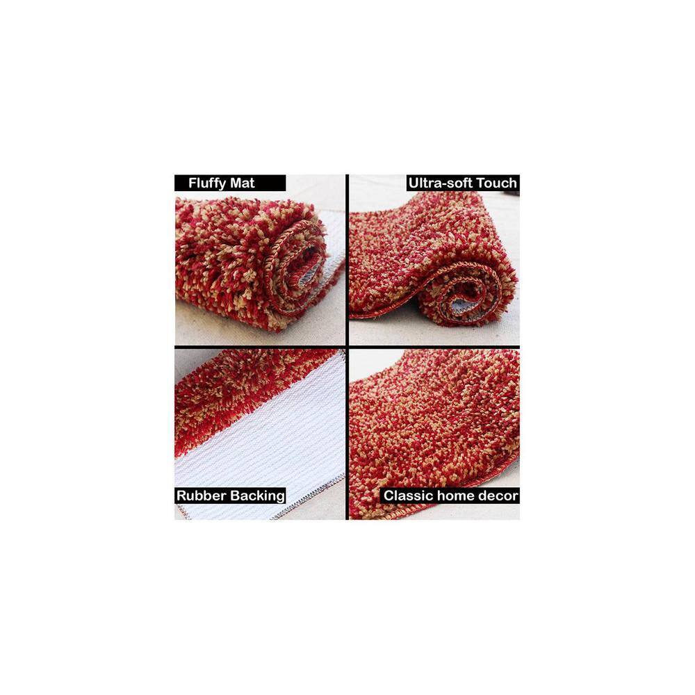 Bathmat 1600 GSM Microfiber Anti Skid Slip Water Absorbent Machine Washable and Quick Dry Moscow Mats for Bathroom, Kitchen, Entrance