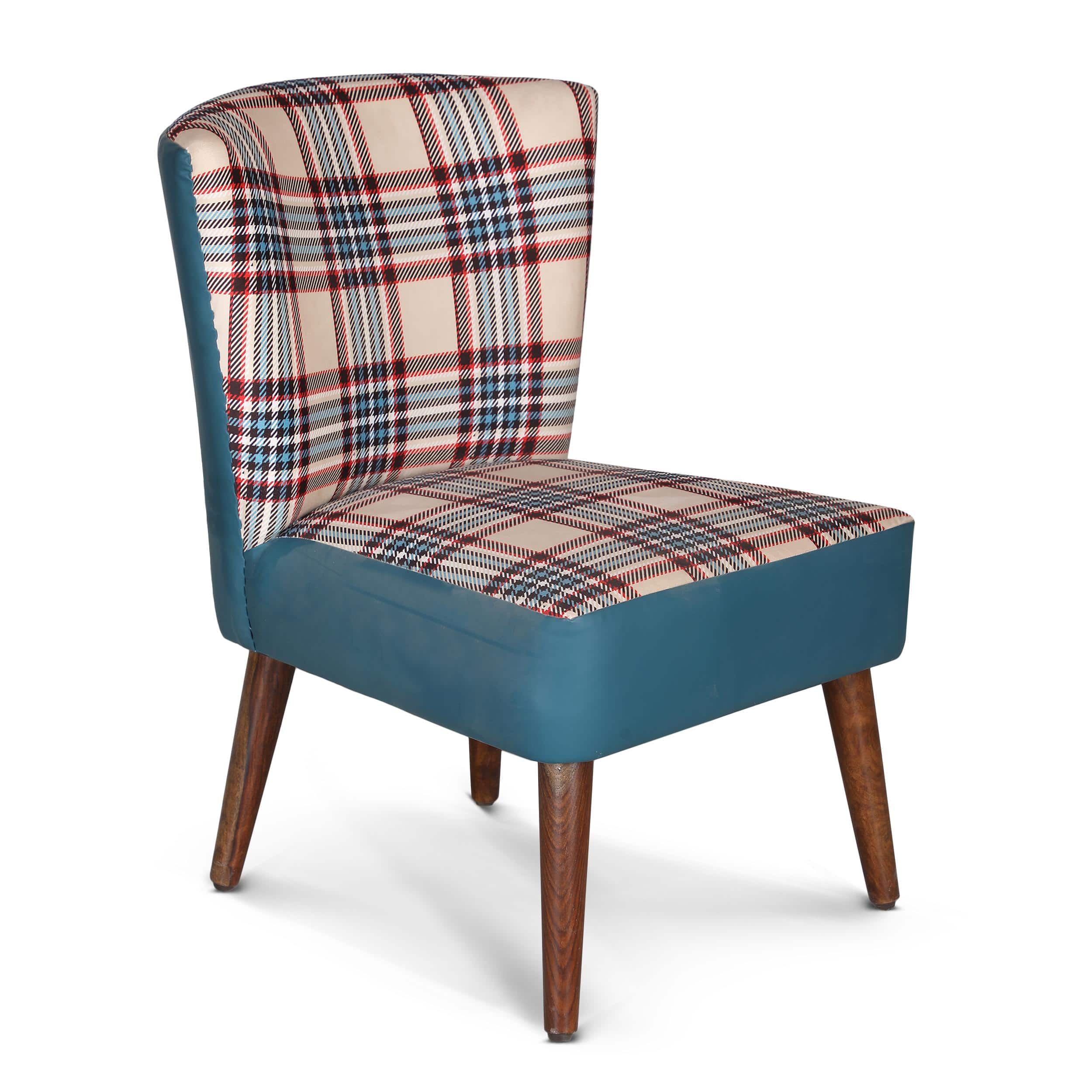 Tiara Block Green Accent Chair