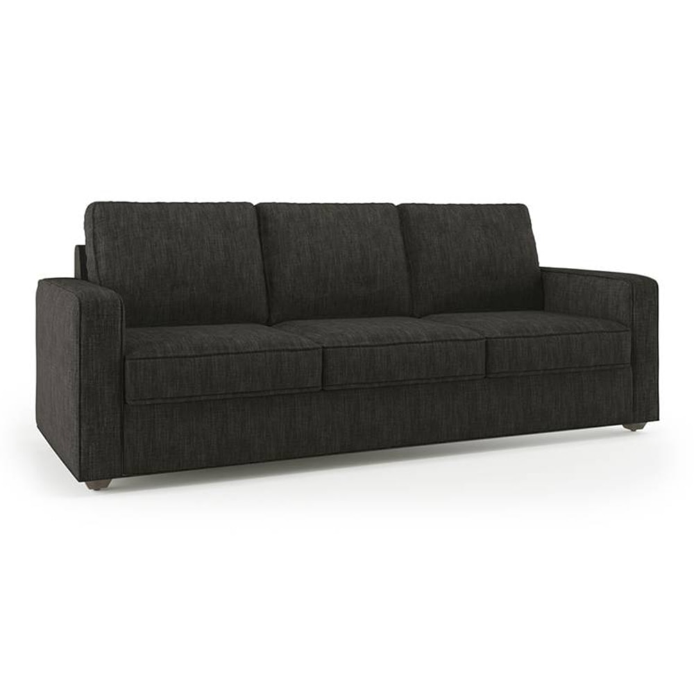 Apollo 3 Seater Fabric Sofa in Graphite Grey Colour