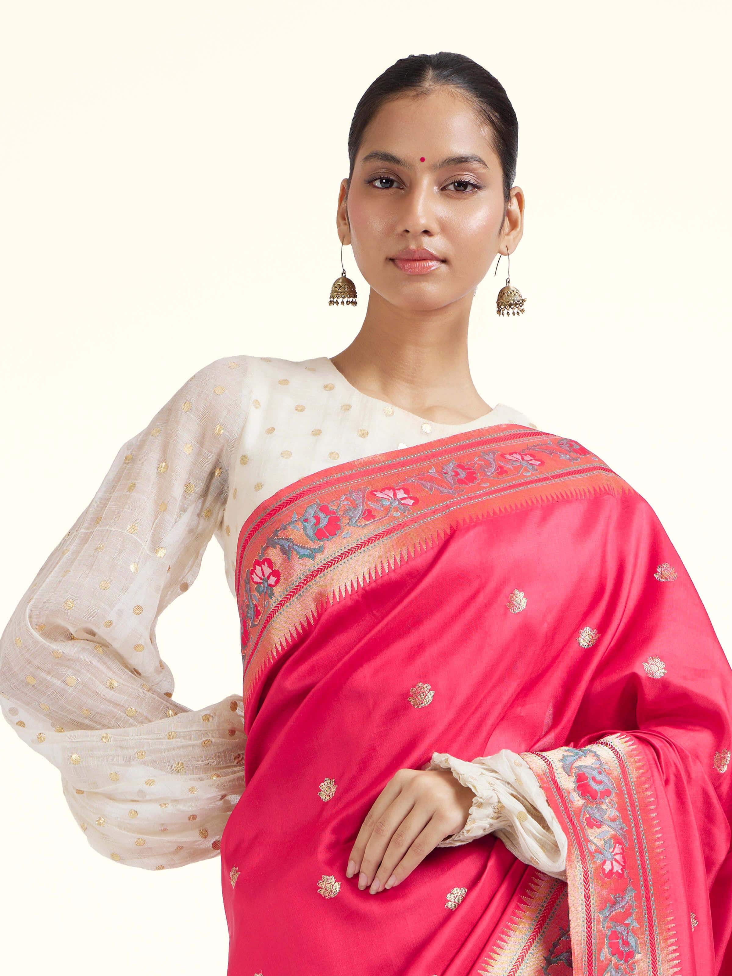 Aadhya Silk Paithani Saree