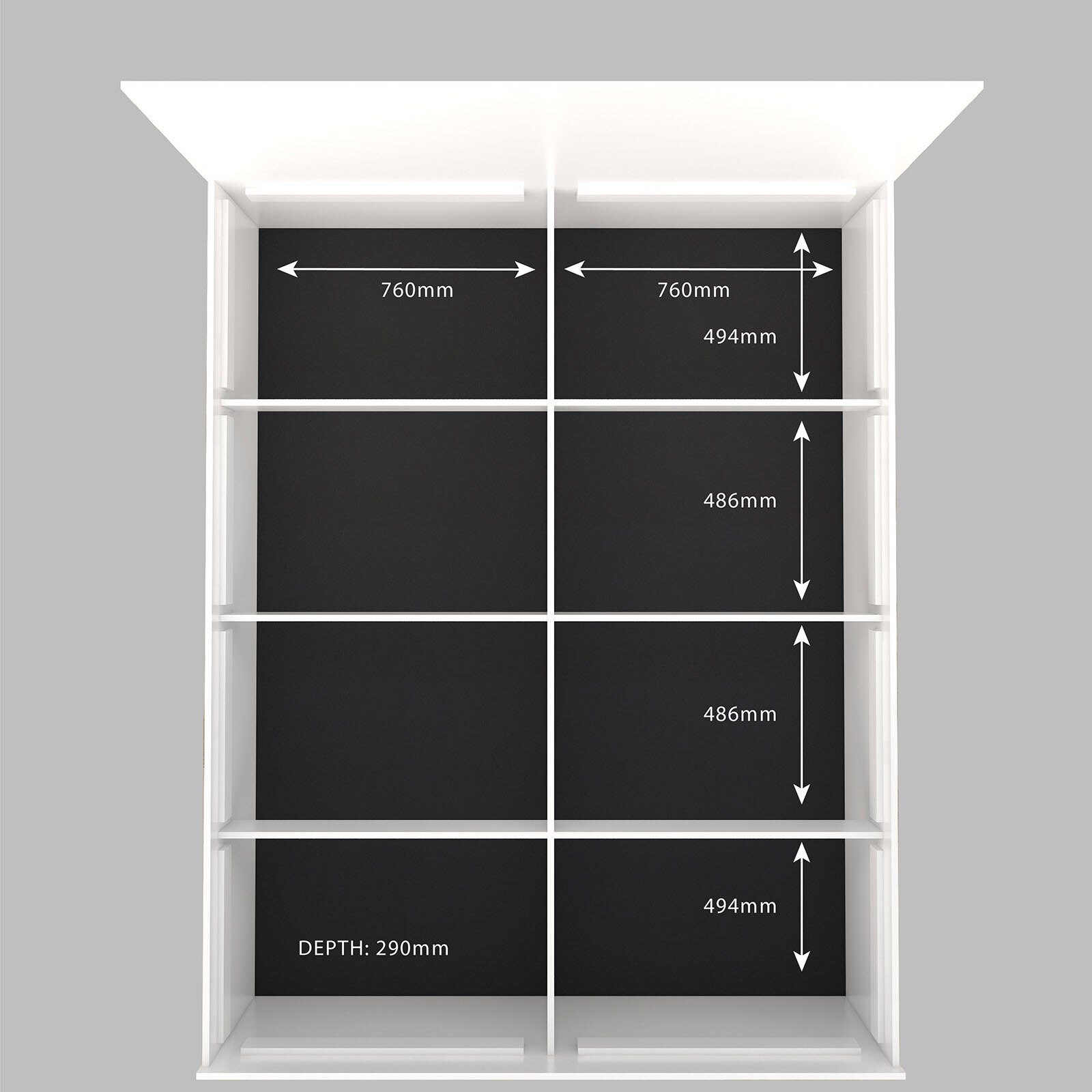 Namah Bed With Premium Leatherette Fabric Box and Half Hydraulic Storage - Queen Bed