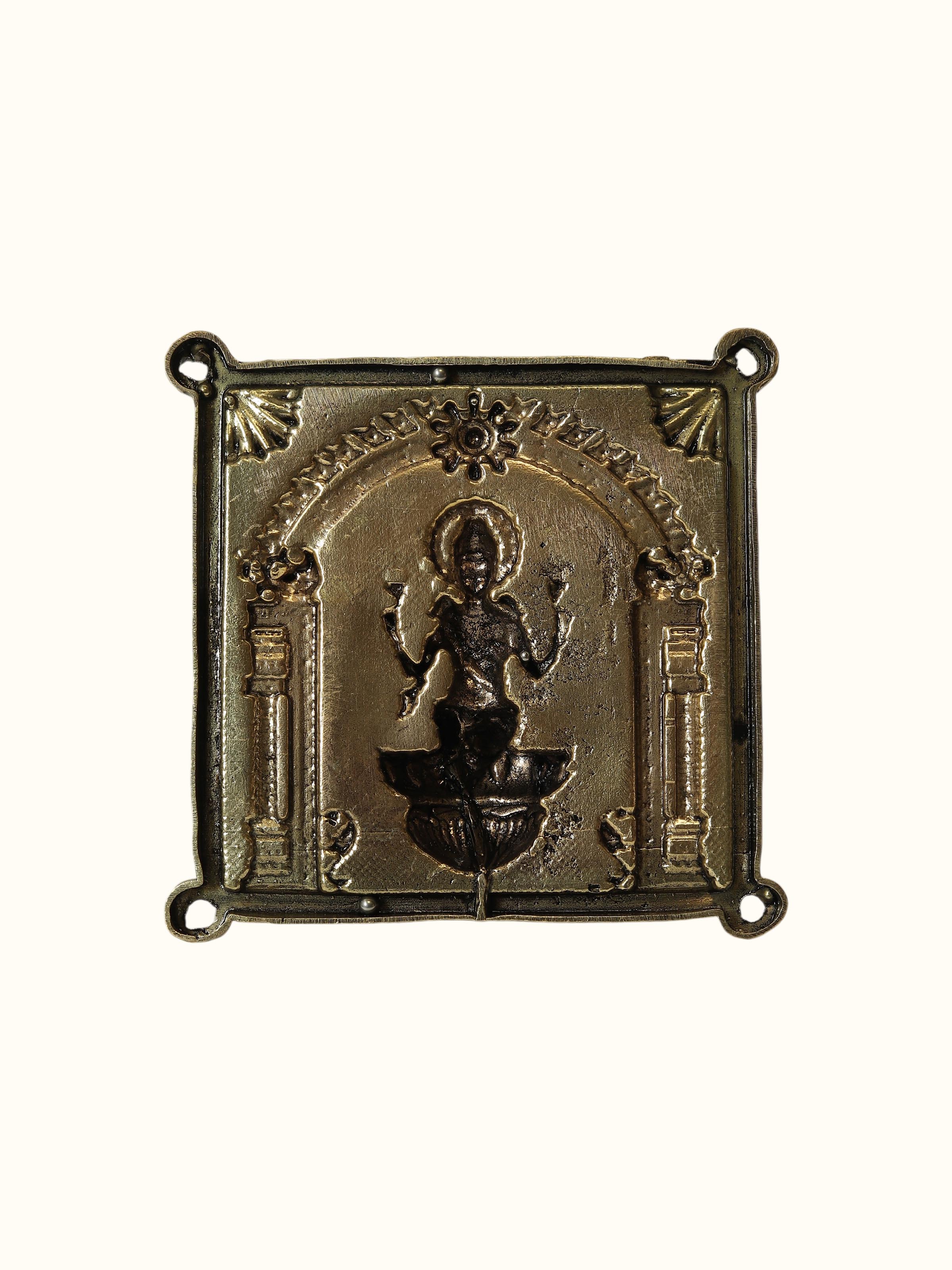 Ashtalakshmi Brass Wall Hanging