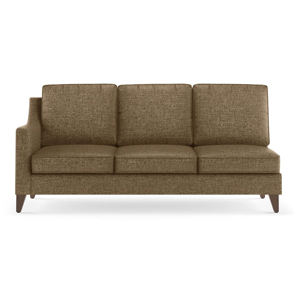 Abbey Sectional Sofa (Colour : Dune, Cushion : Hard, Seater : Right Aligned 3 Seater + Right Aligned Chaise)