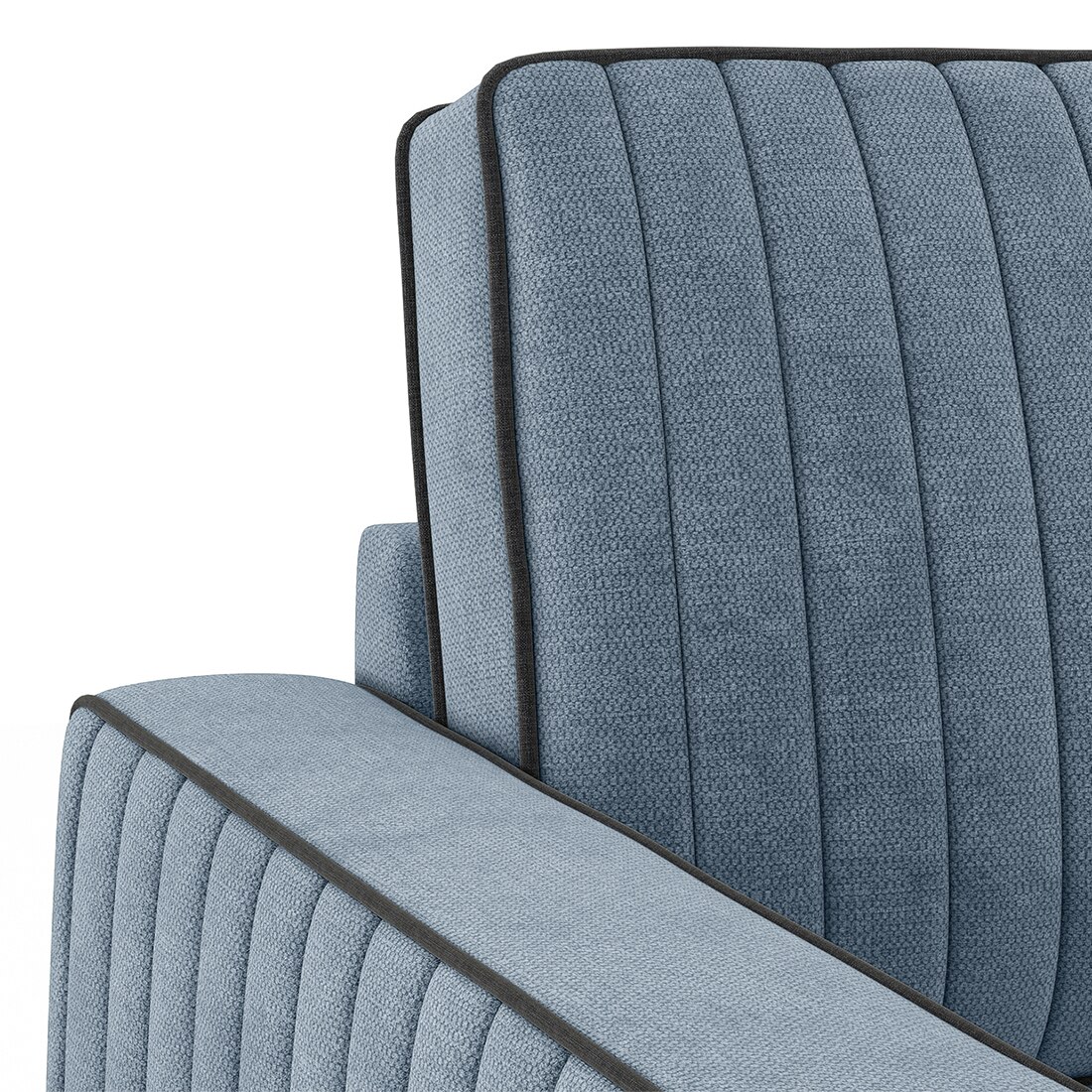 Apollo Neo High Back Sofa (Colour : Ocean Weave, Seating Capacity : 1 Seater, Cushion Type : Soft, Back Height : High Back)