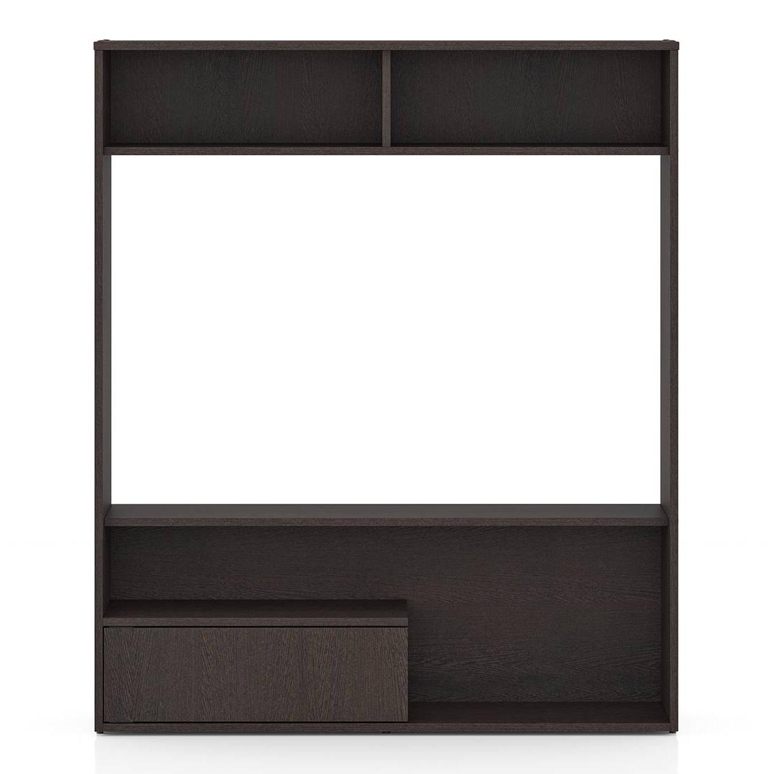 Bruce Engineered Wood Free Standing TV Unit in Walnut Finish