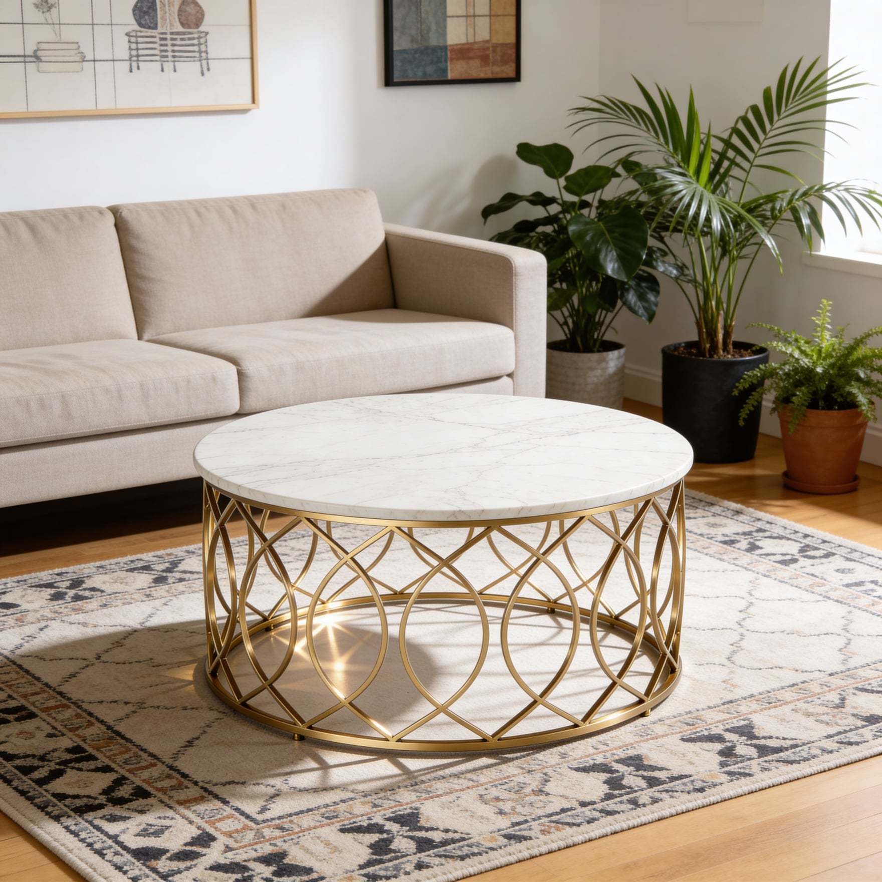 Crownluxe Center Table - Handicrafts Town