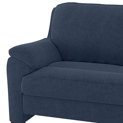 Farina Premium 3 Seater Fabric Sofa in Lapis Blue Colour