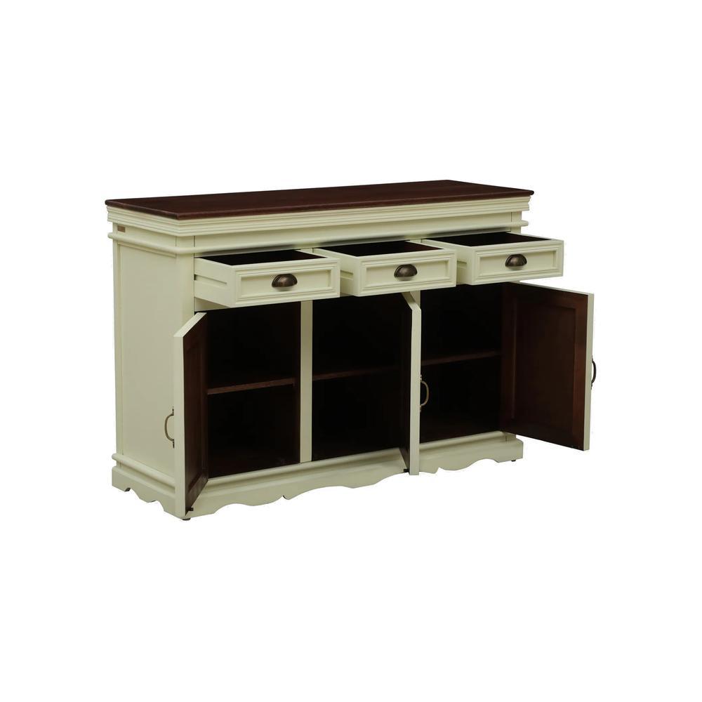 SolidWood Sideboard In Tulip Finish