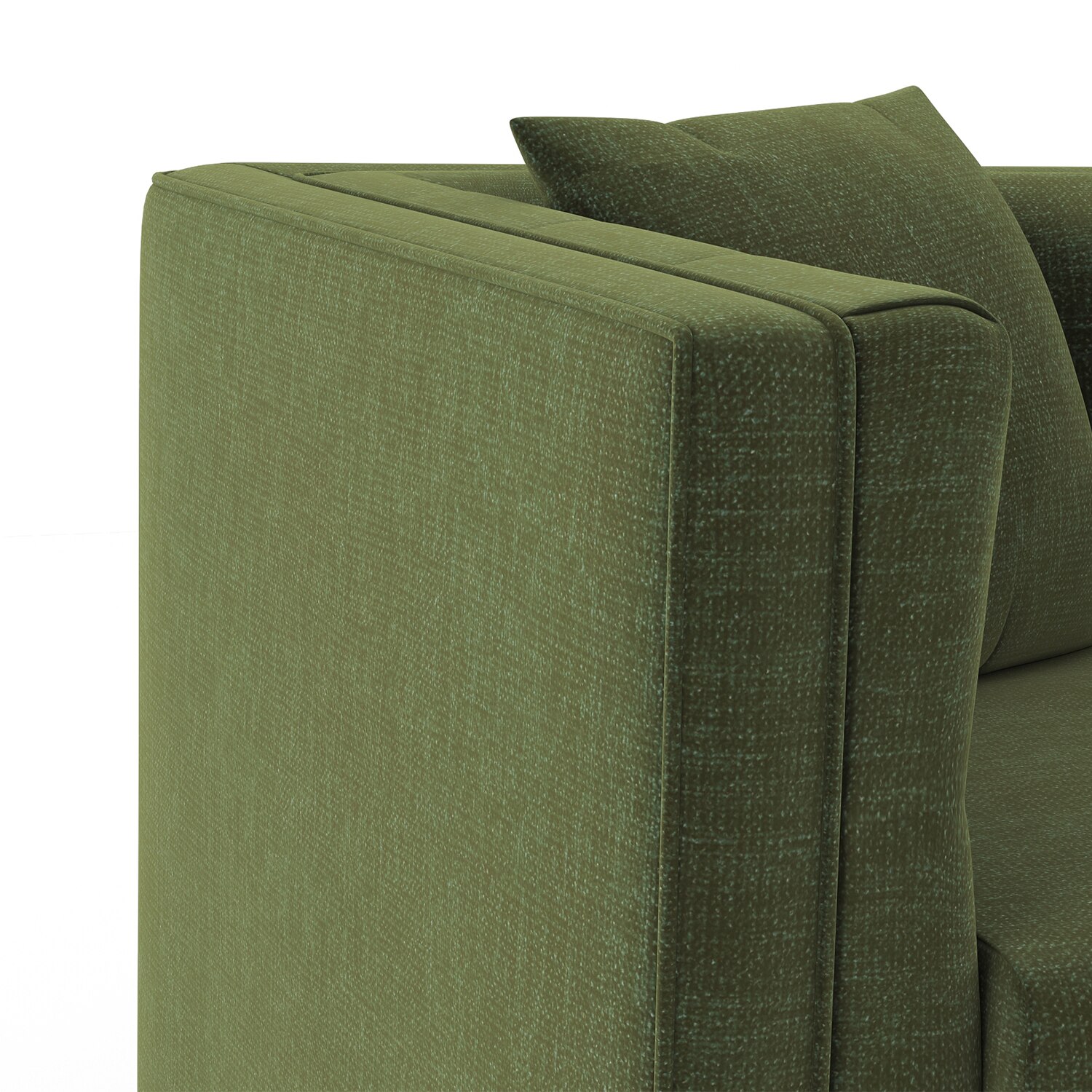 Windsor Sofa Set (Colour : Moss Green , Seater : 3+1+1)