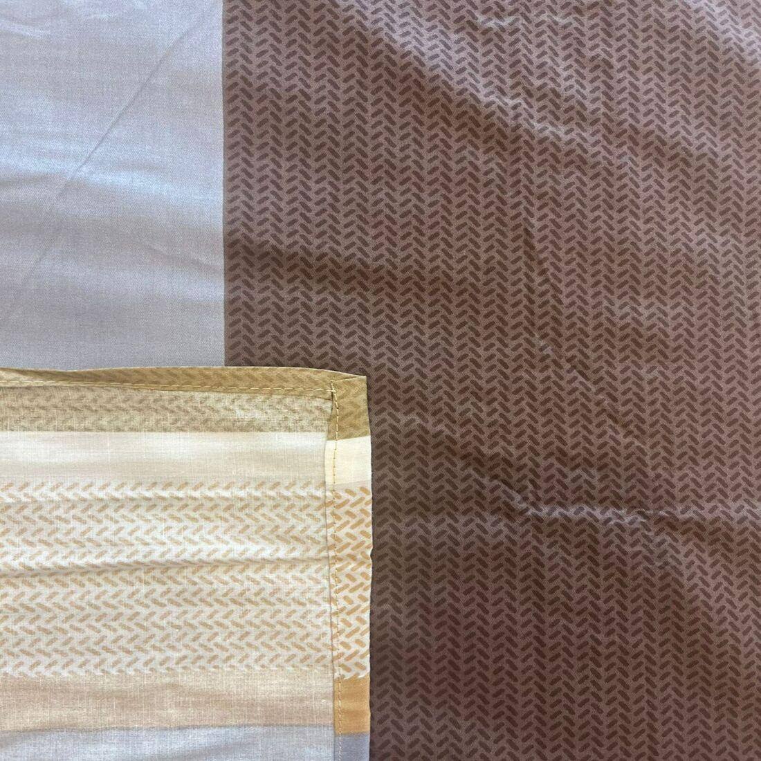 Threads Silky Touch Premium Super King Size Flat Bedsheet 275 x 275 cms