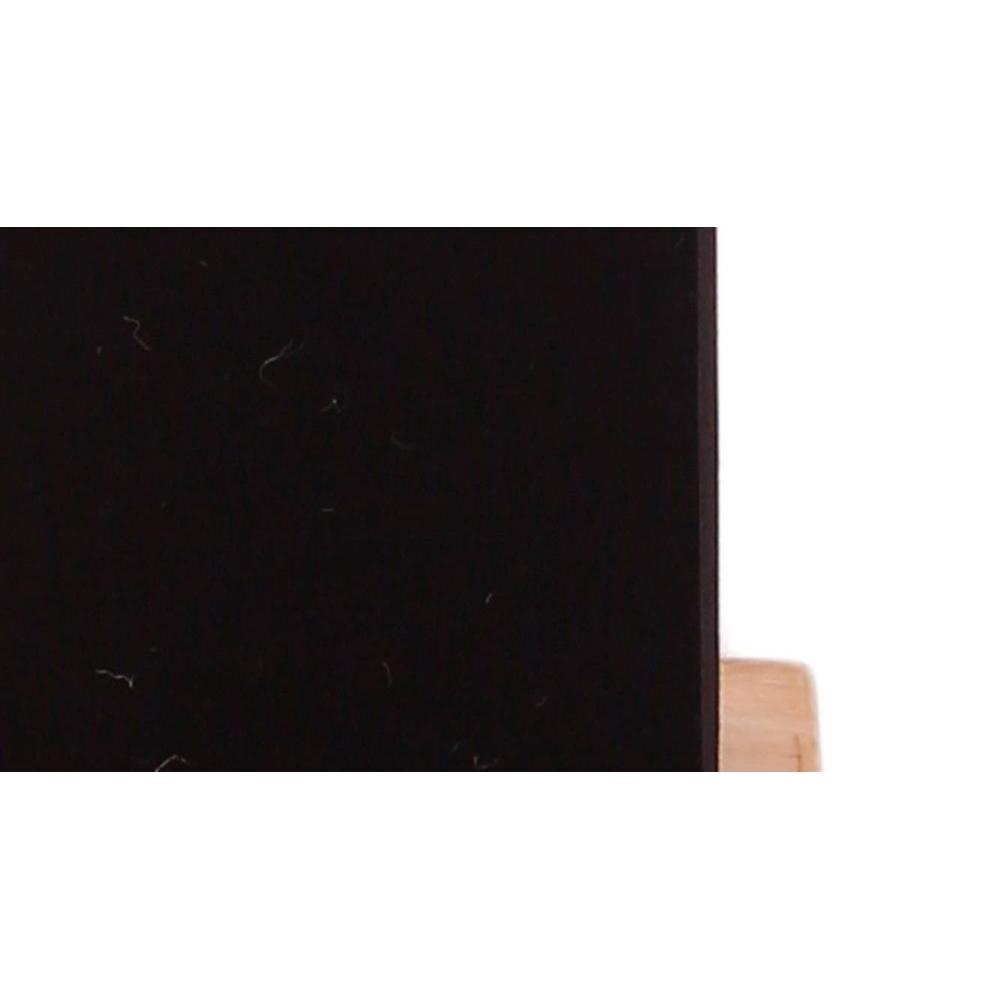 Jacques Black Cotton Shade Floor Lamp